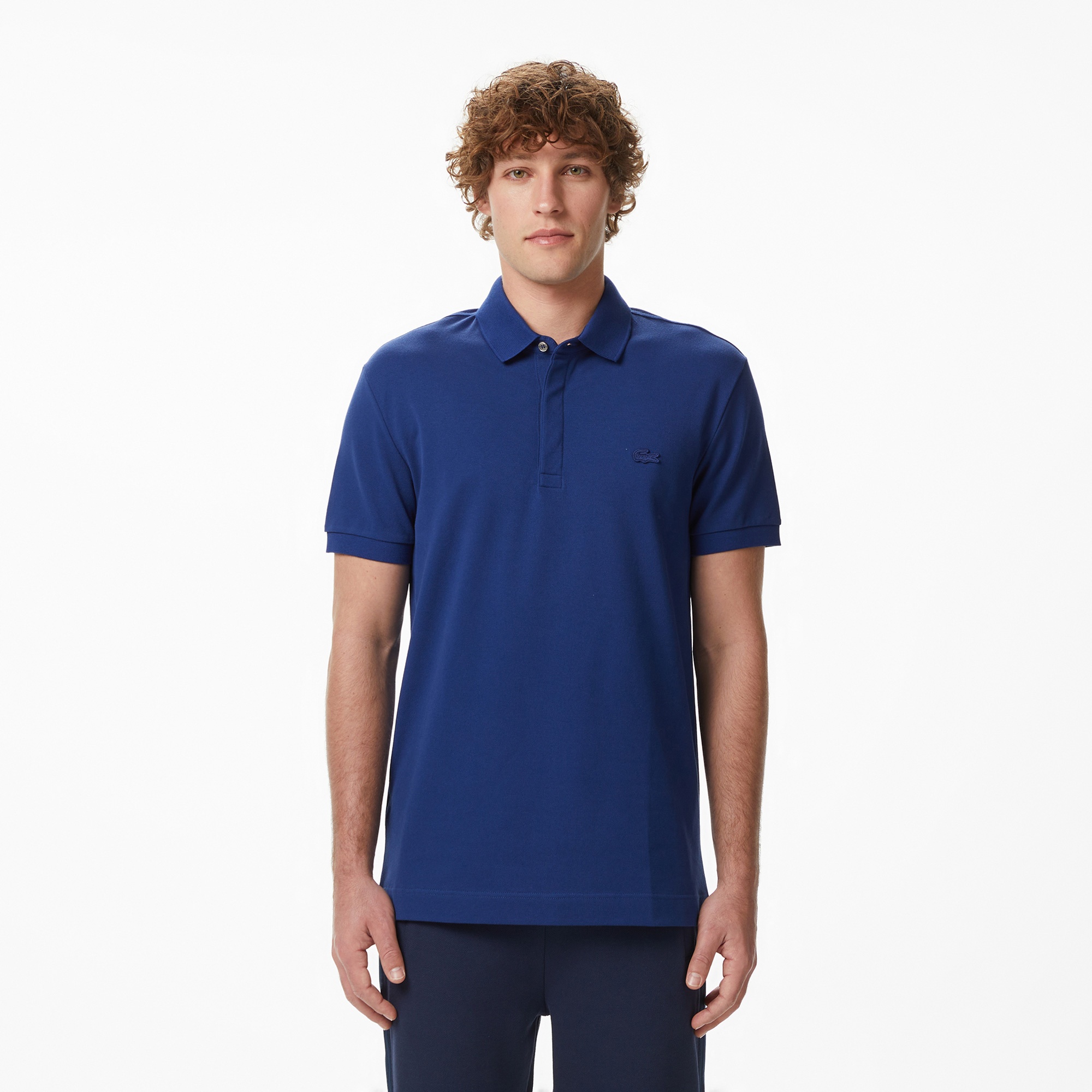 Erkek Regular Fit Lacivert Paris Polo