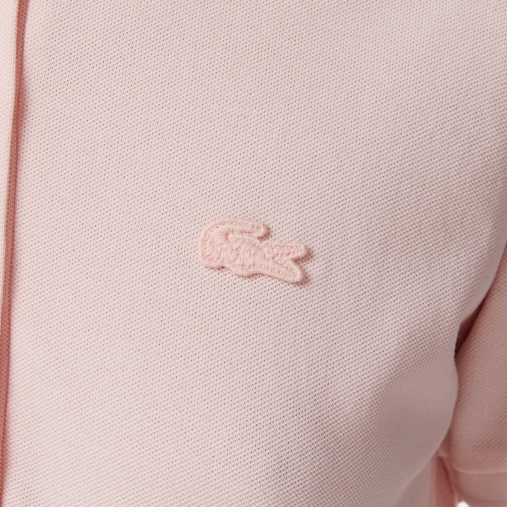 Lacoste Kadın Slim Fit Kısa Kollu Polo Yaka Pembe Elbise görsel 7