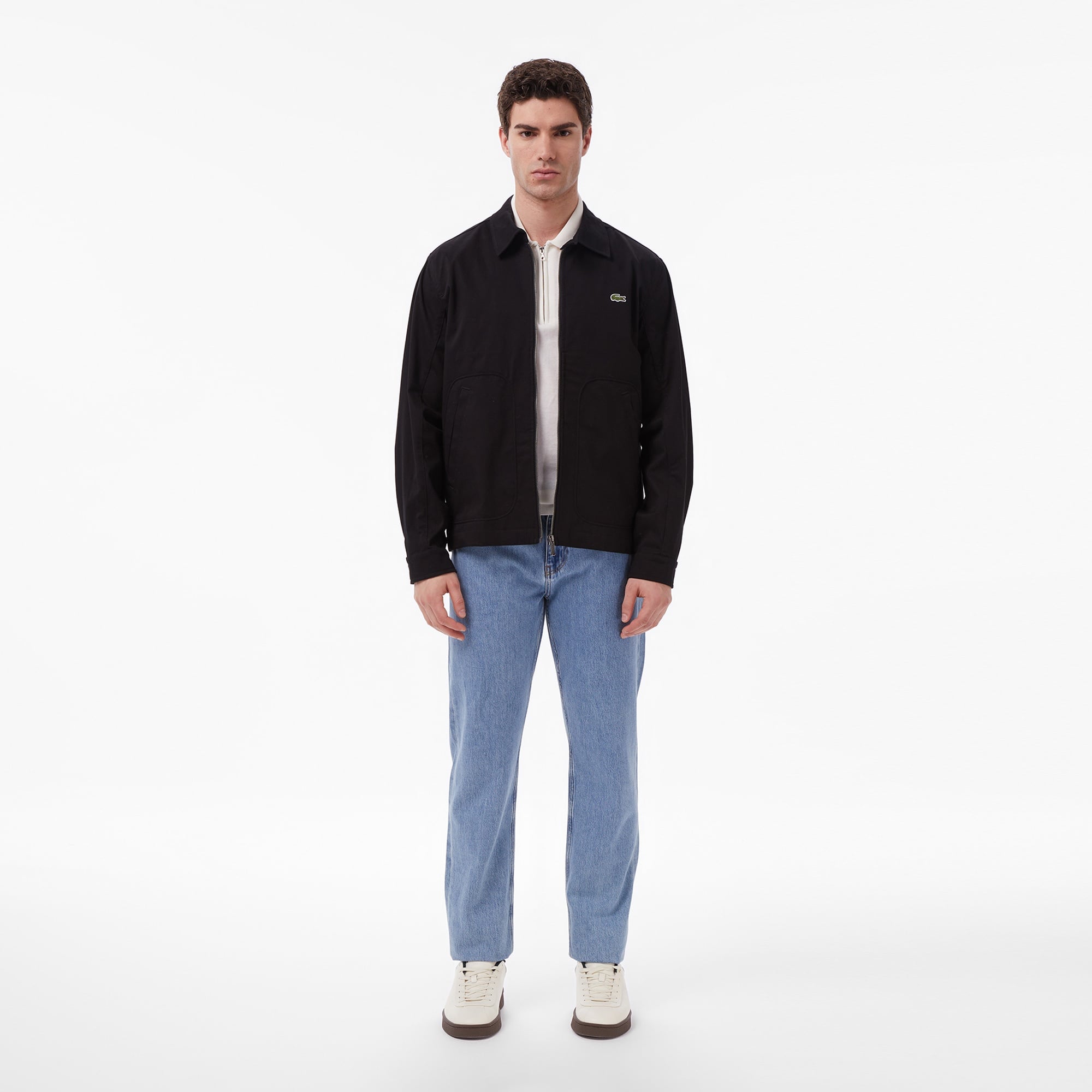 Erkek Gömlek Yaka Siyah Ceket