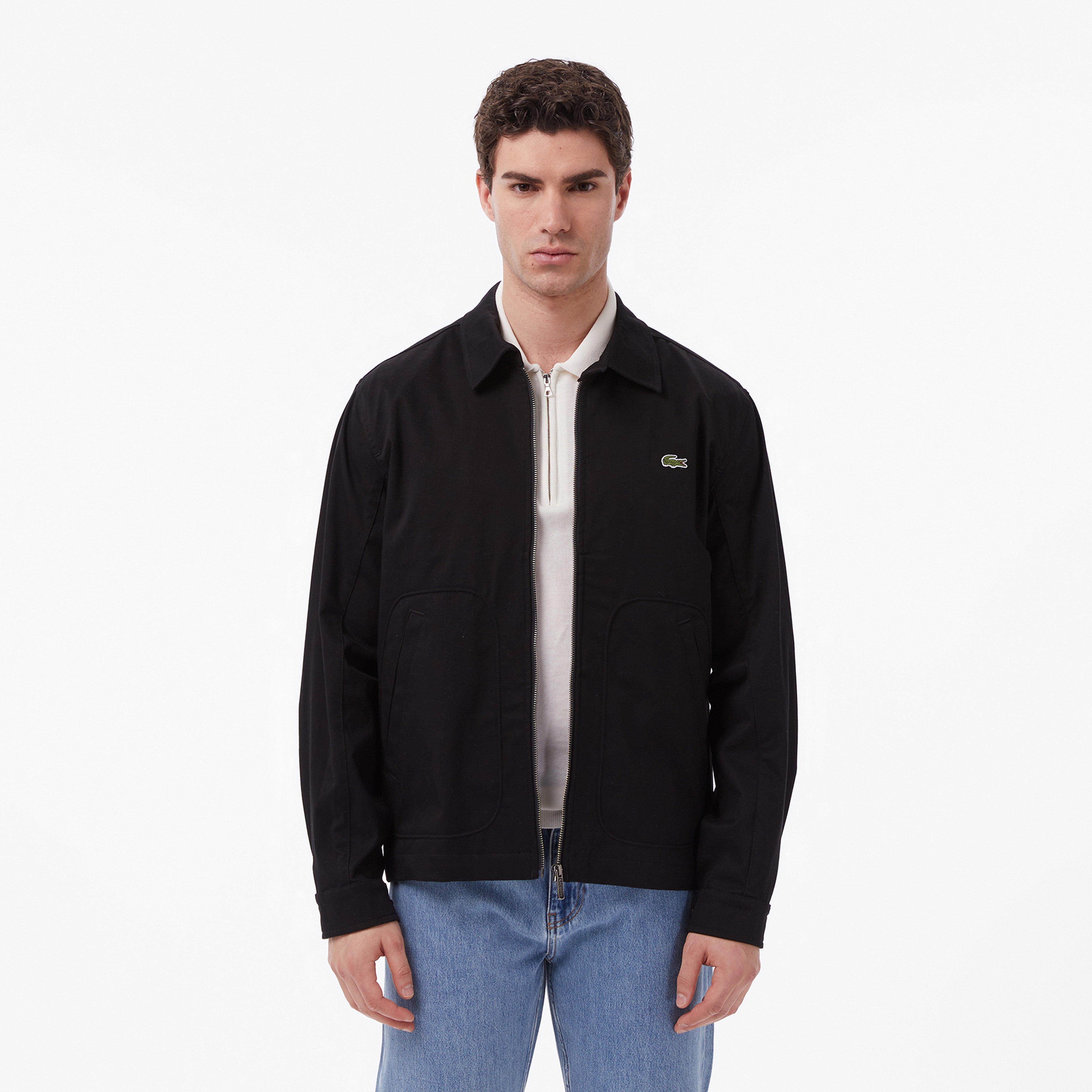 Erkek Gömlek Yaka Siyah Ceket