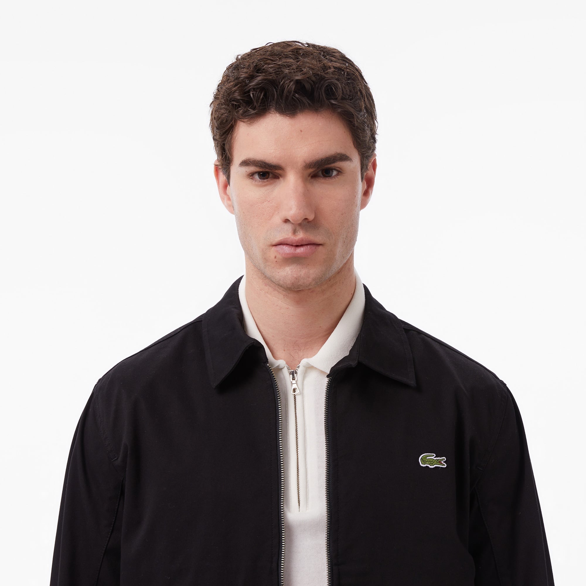 Erkek Gömlek Yaka Siyah Ceket