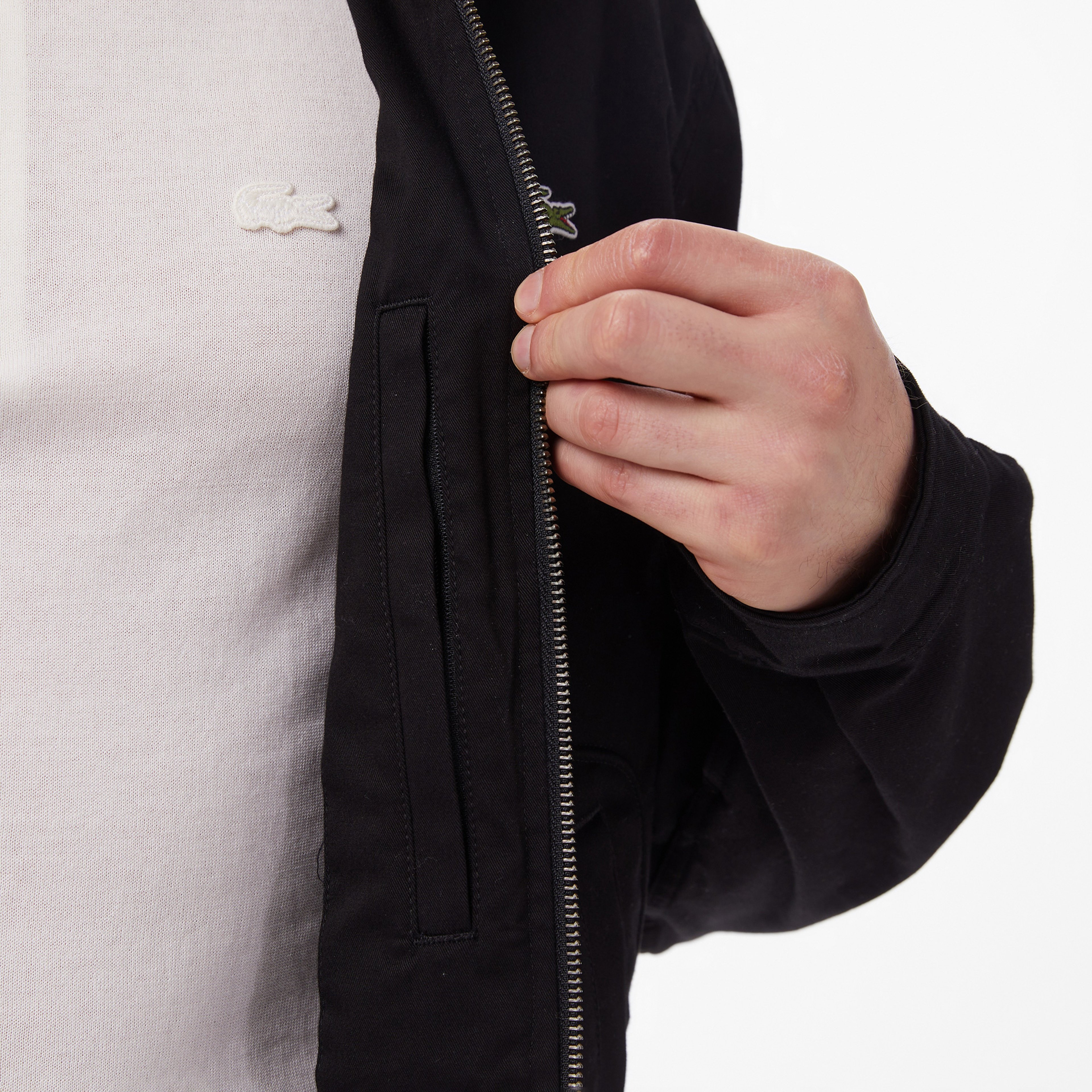 Erkek Gömlek Yaka Siyah Ceket