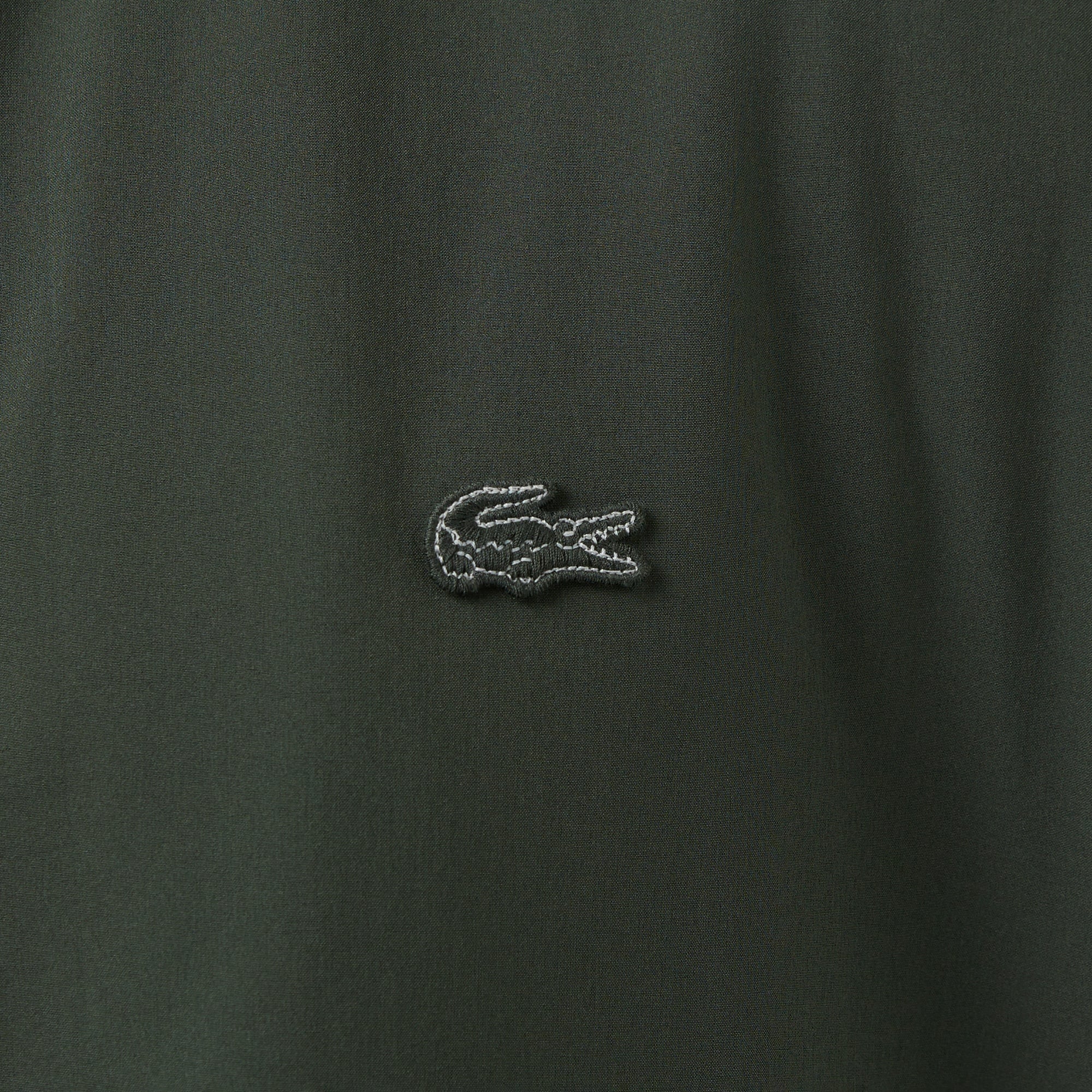 Erkek Oversize Fit Haki Gömlek