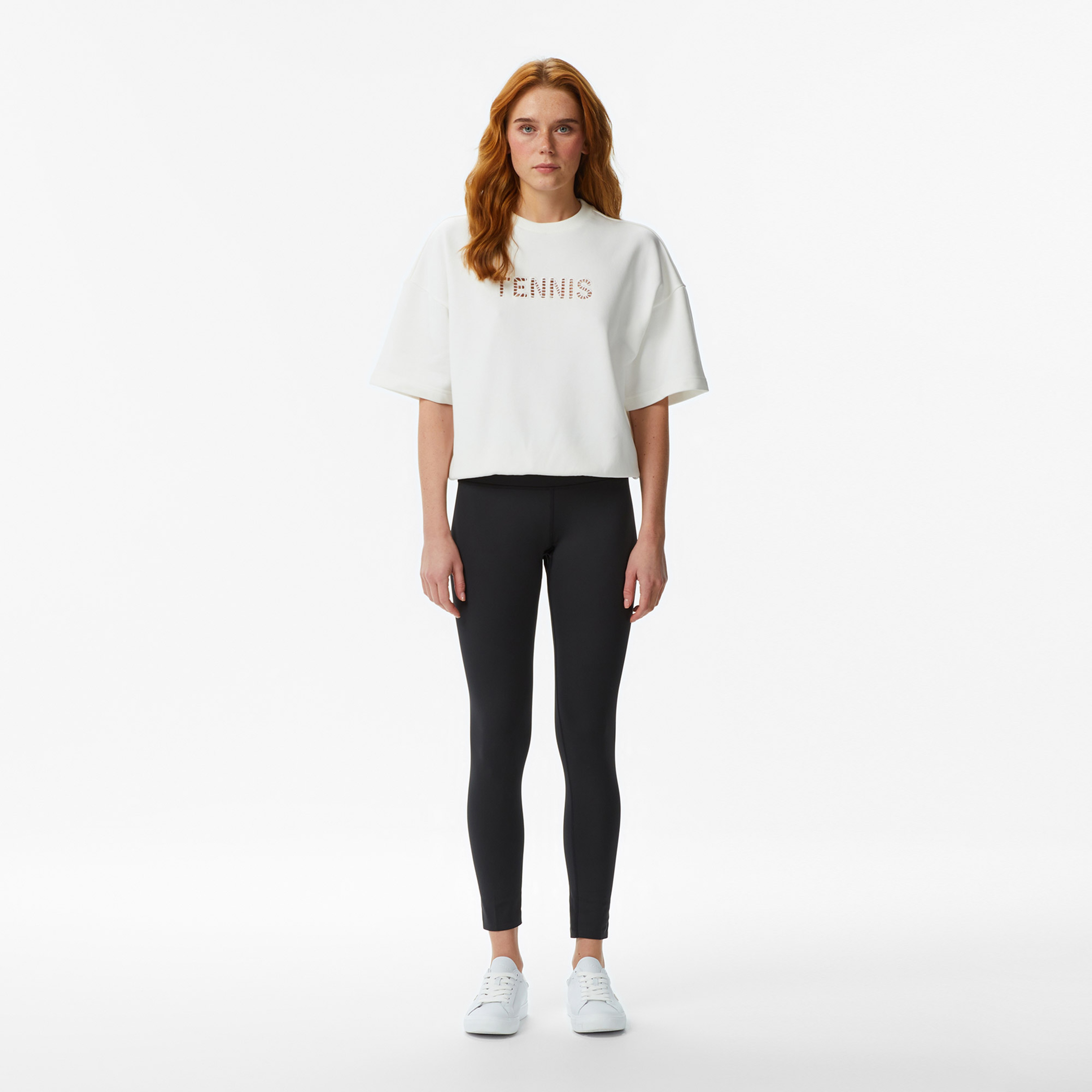 Kadın Slim Fit Siyah Tayt Kadın Slim Fit Siyah Tayt