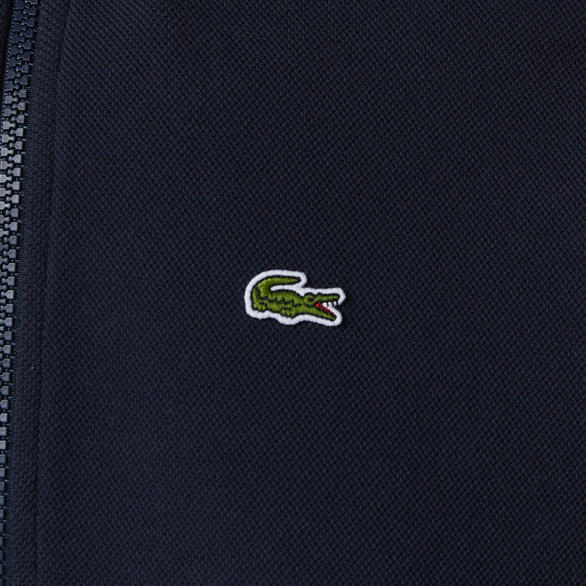 Lacoste Kadın Relaxed Fit Yarım Fermuarlı Lacivert Sweatshirt görsel 7
