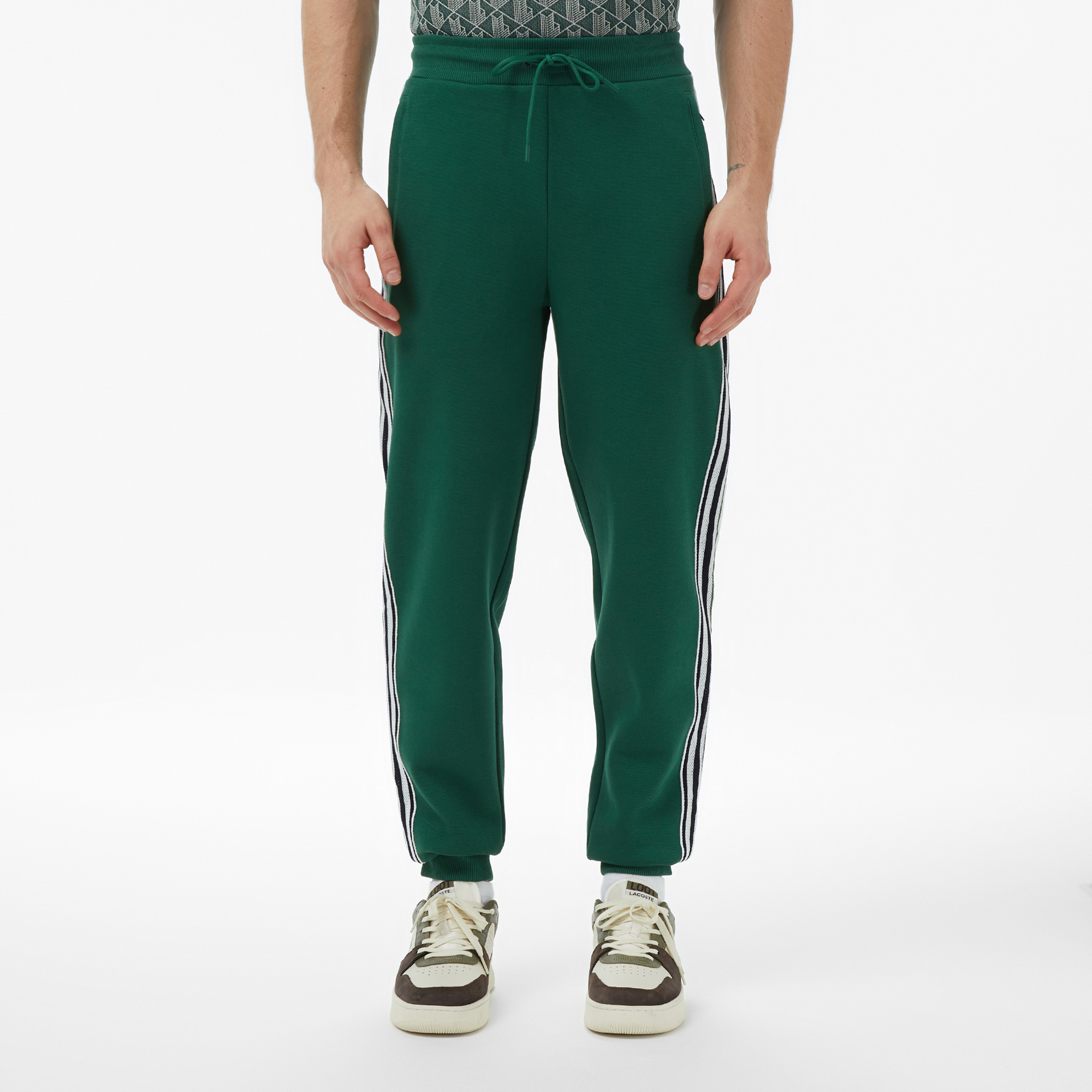 Lacoste Erkek Regular Fit Yeşil Eşofman Altı görsel 2