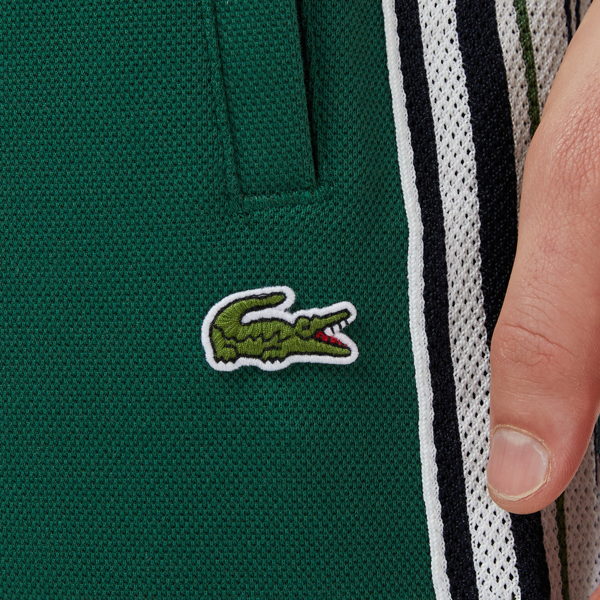Lacoste Erkek Regular Fit Yeşil Eşofman Altı görsel 7