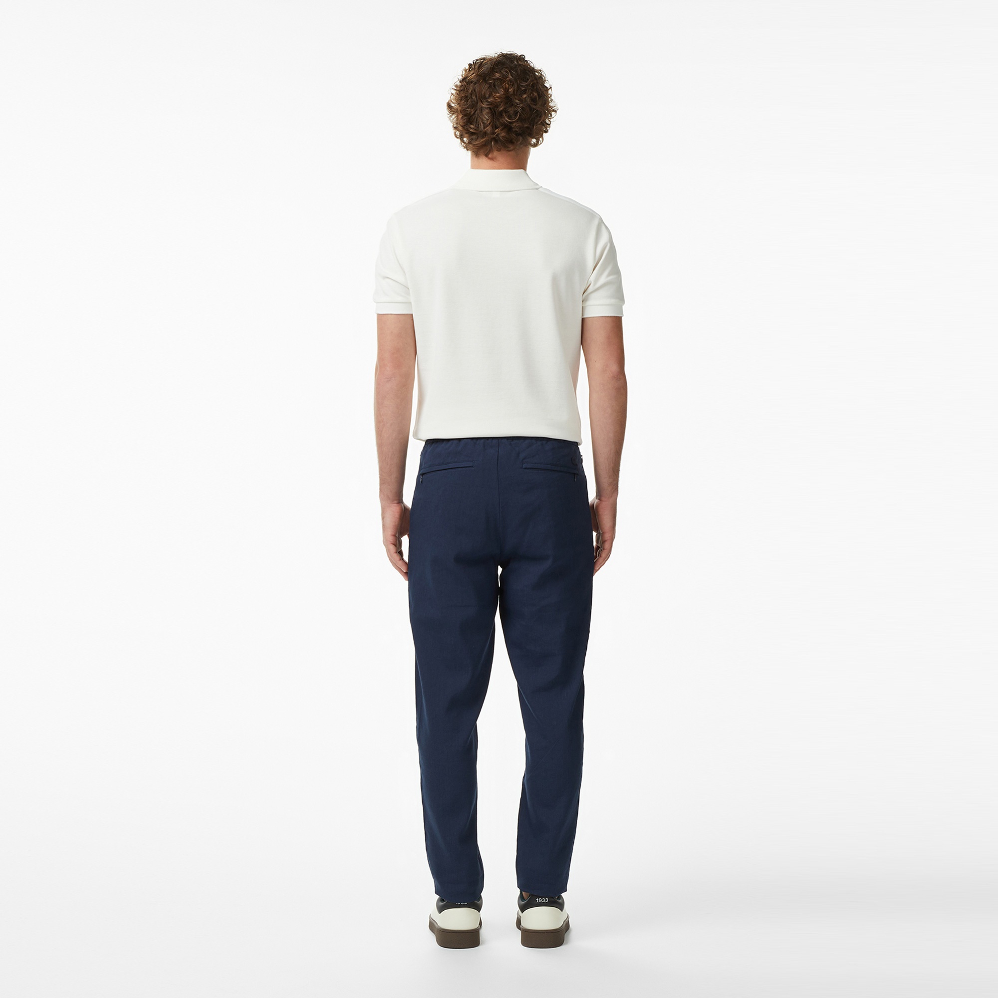 Erkek Tapered Fit Lacivert Pantolon
