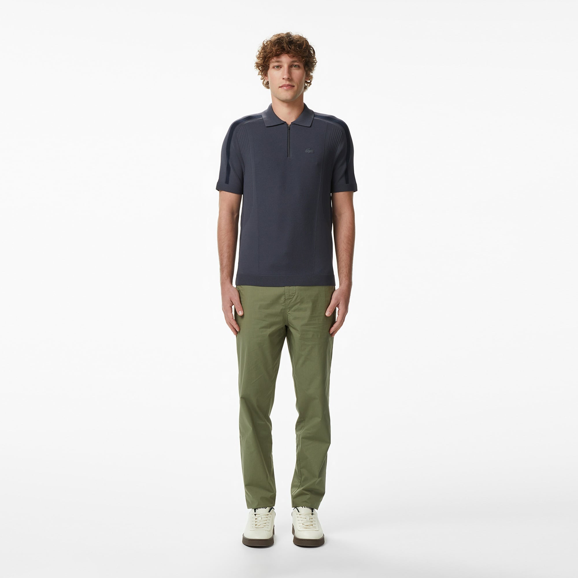 Erkek Regular Fit Haki Pantolon