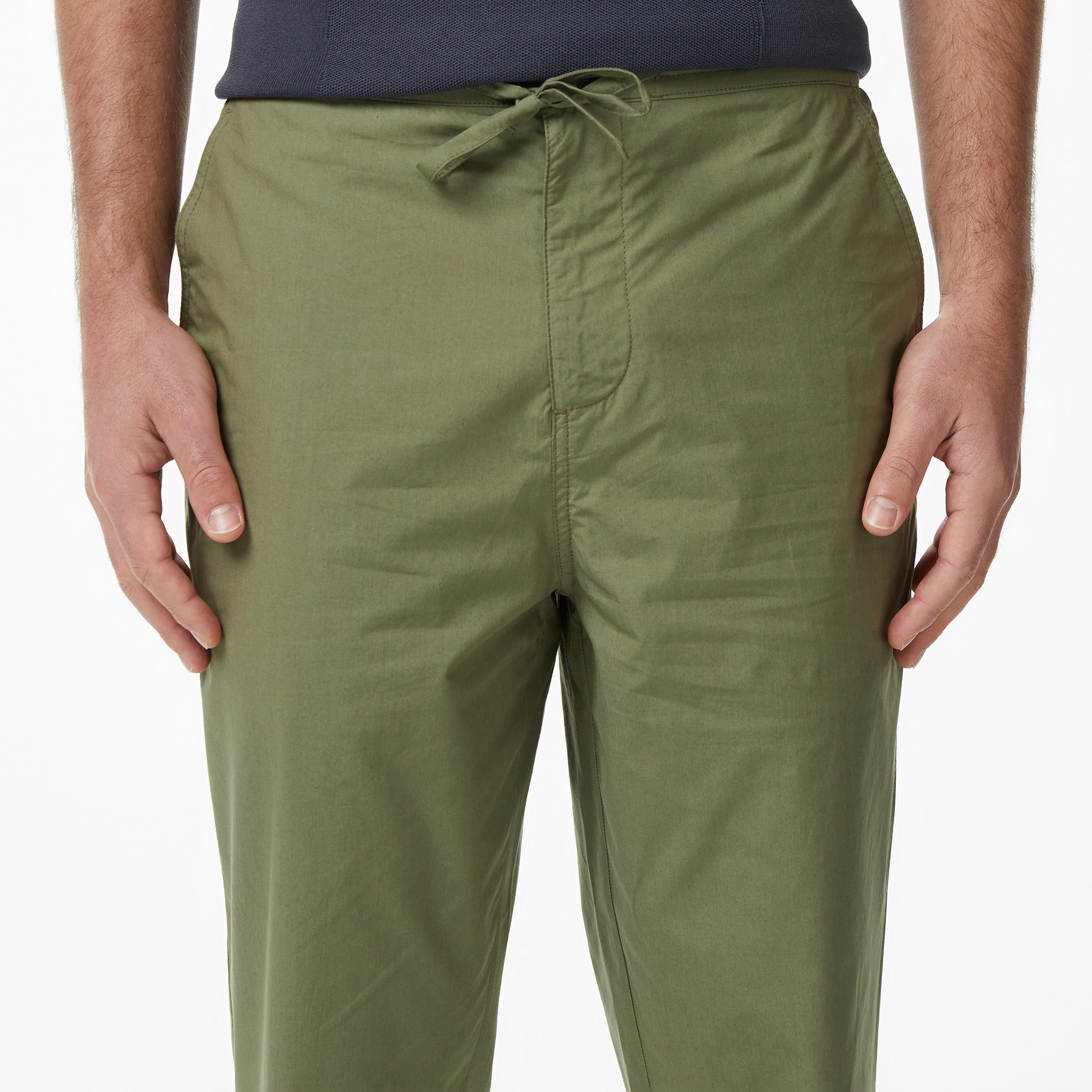 Erkek Regular Fit Haki Pantolon