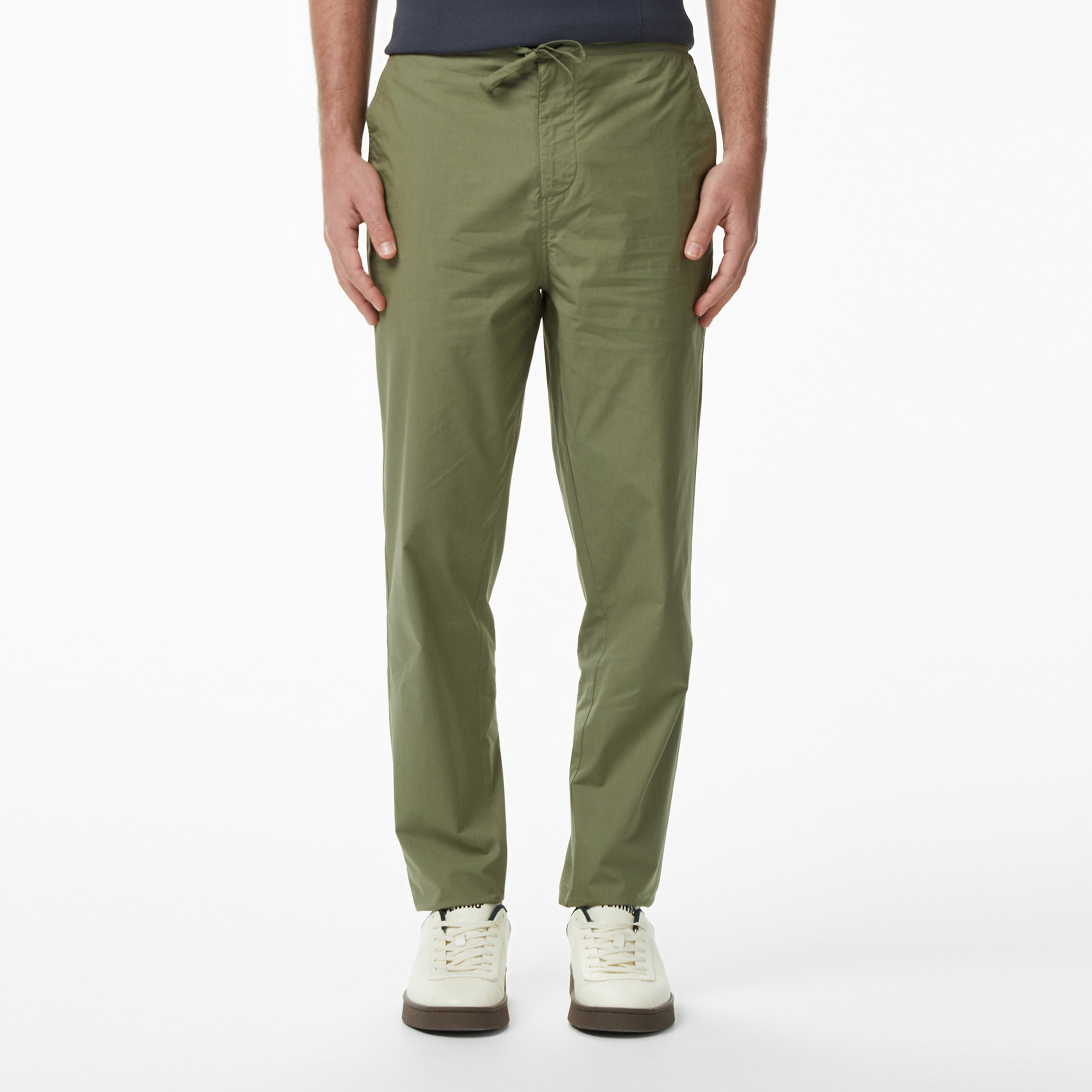 Erkek Regular Fit Haki Pantolon