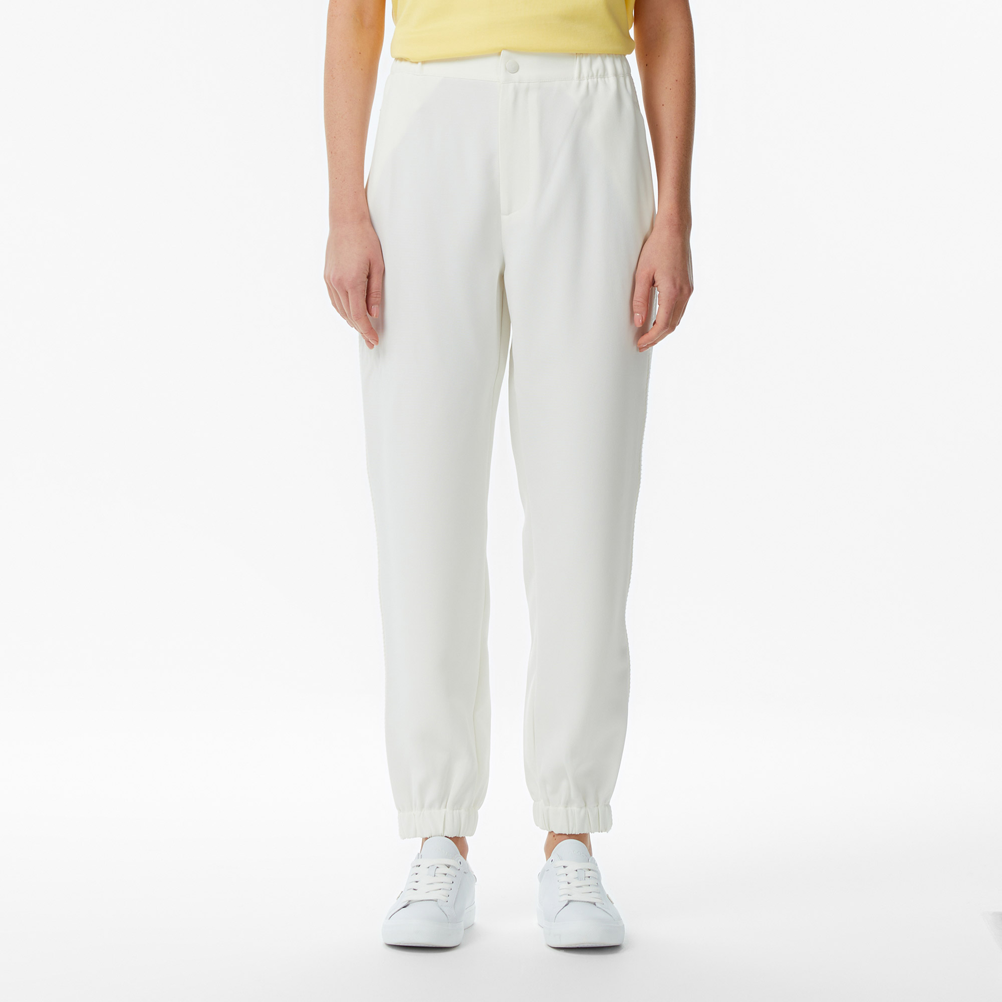 Lacoste Kadın Jogger Krem Pantolon görsel 2