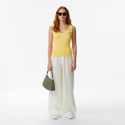 Kadın Slim Fit Sarı Bluz Sarı