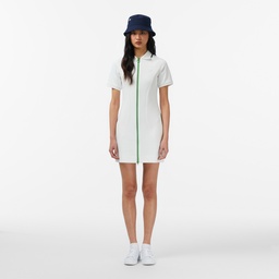 Kadın Classic Fit Kısa Kollu Krem Elbise Krem