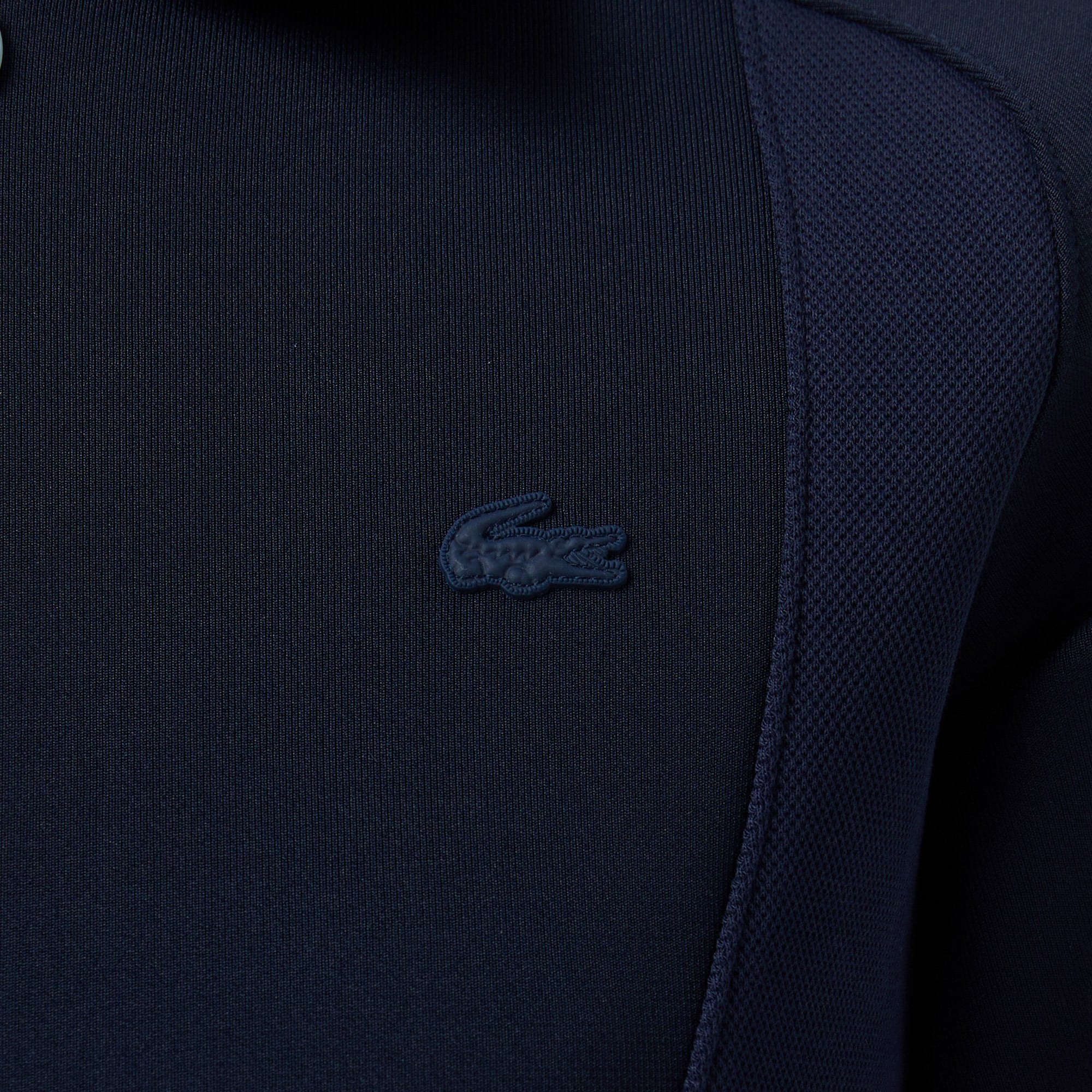 Lacoste Kadın Classic Fit Kısa Kollu Lacivert Elbise görsel 5