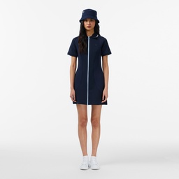 Kadın Classic Fit Kısa Kollu Lacivert Elbise Lacivert