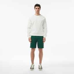 Erkek Classic Fit Bisiklet Yaka Krem Sweatshirt Krem