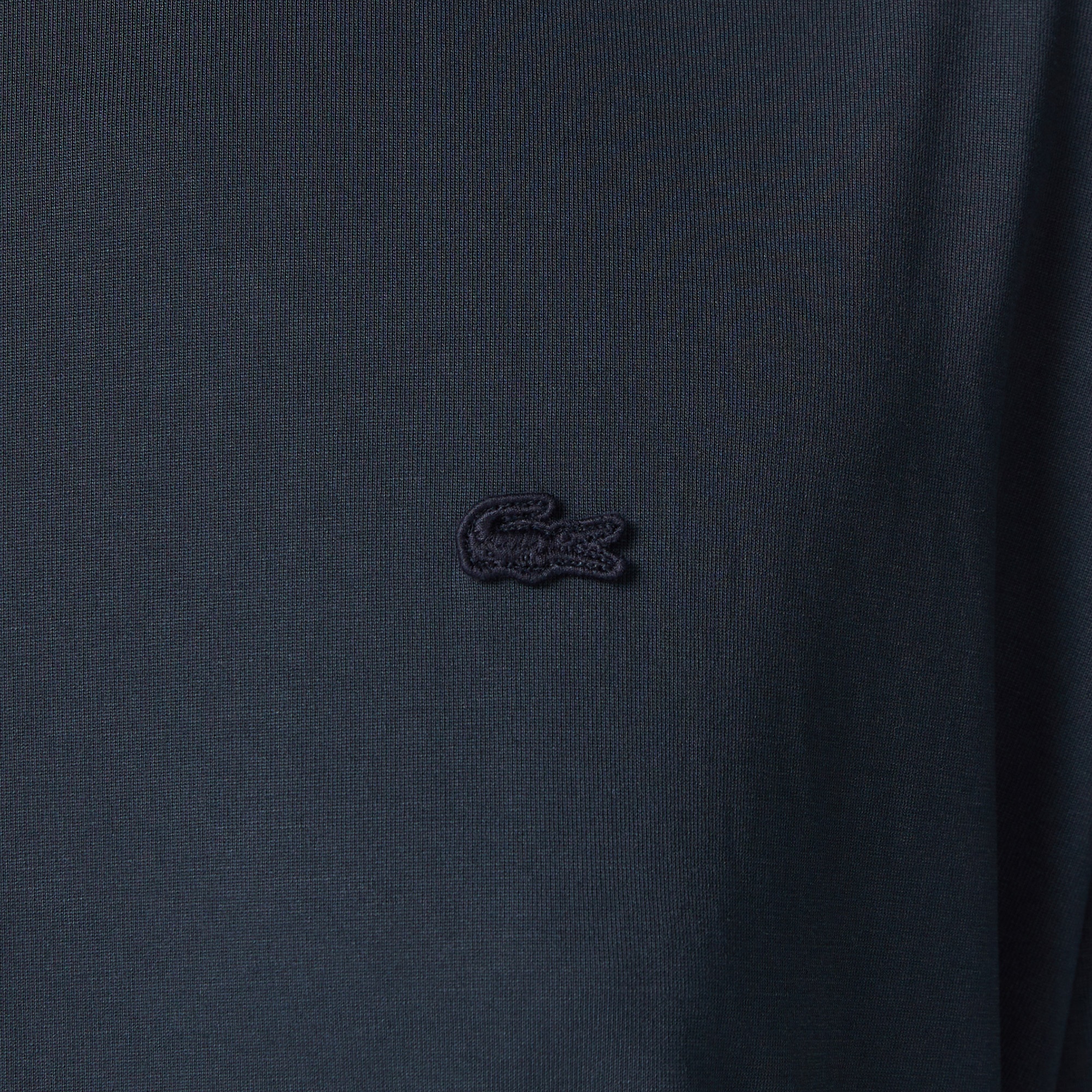 Kadın Relaxed Fit Bisiklet Yaka Koyu Gri T-Shirt