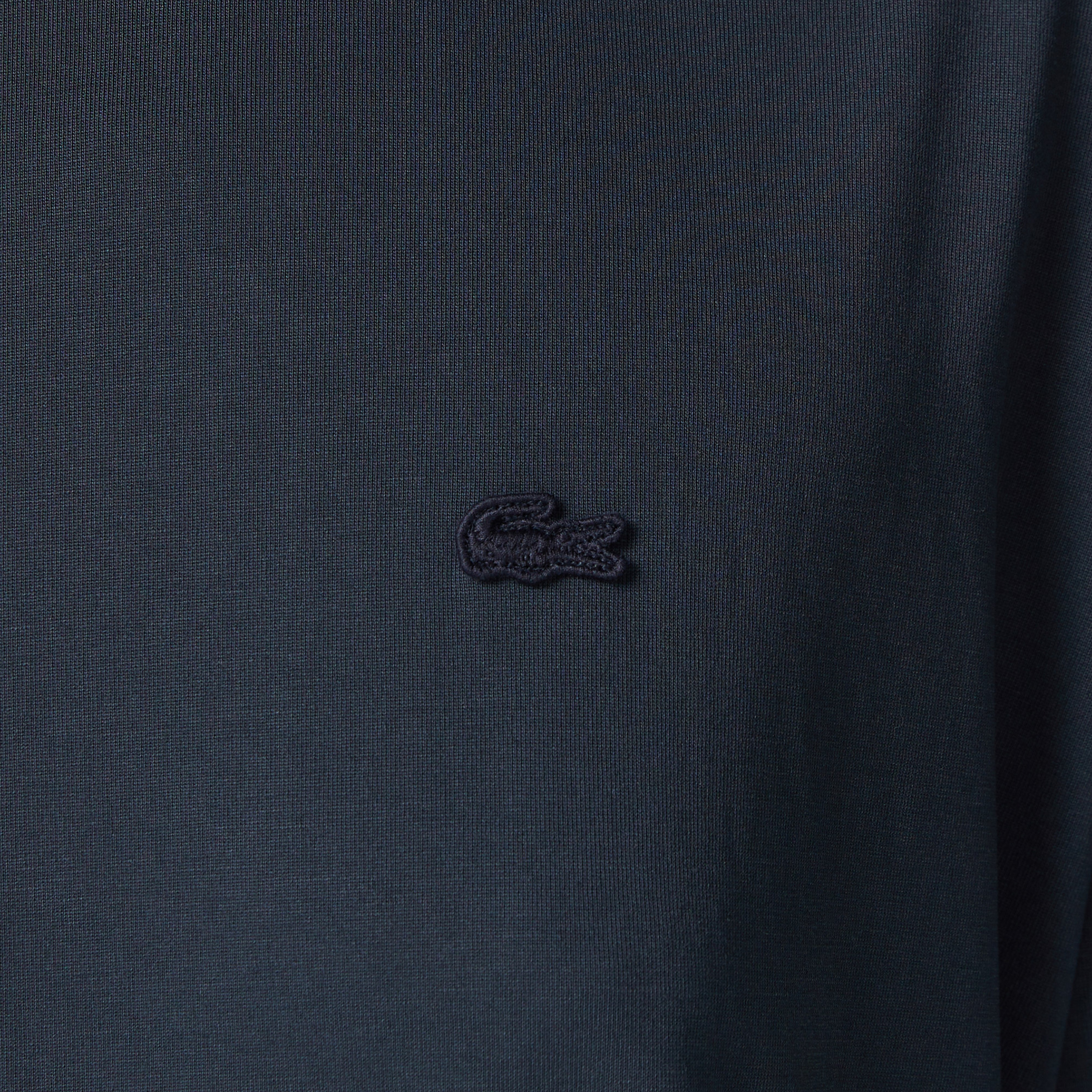 Kadın Relaxed Fit Bisiklet Yaka Koyu Gri T-Shirt