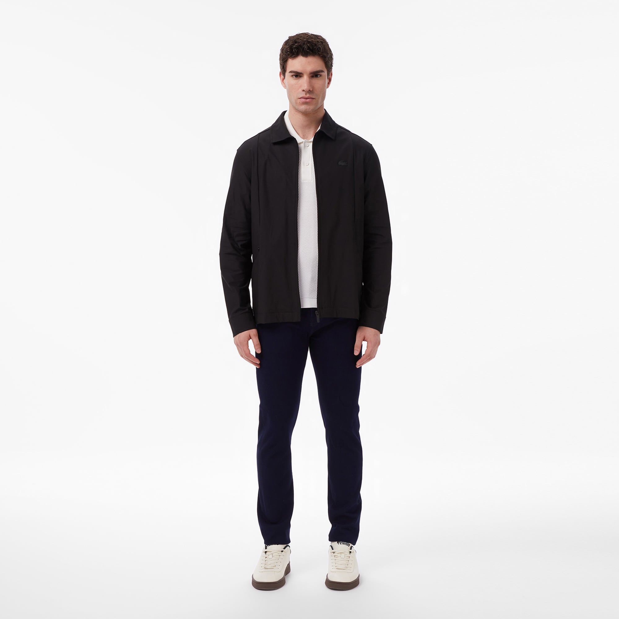 Lacoste Erkek Regular Fit Siyah Ceket görsel 6