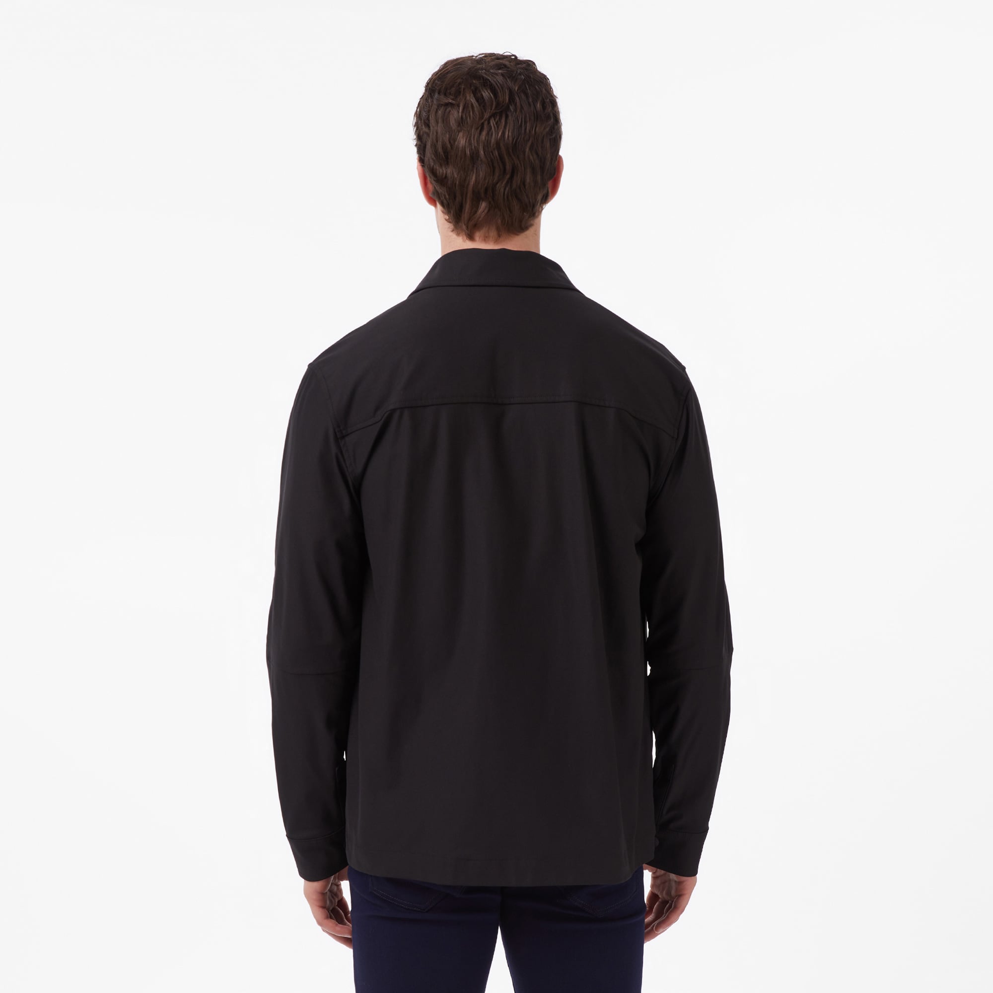 Lacoste Erkek Regular Fit Siyah Ceket görsel 5