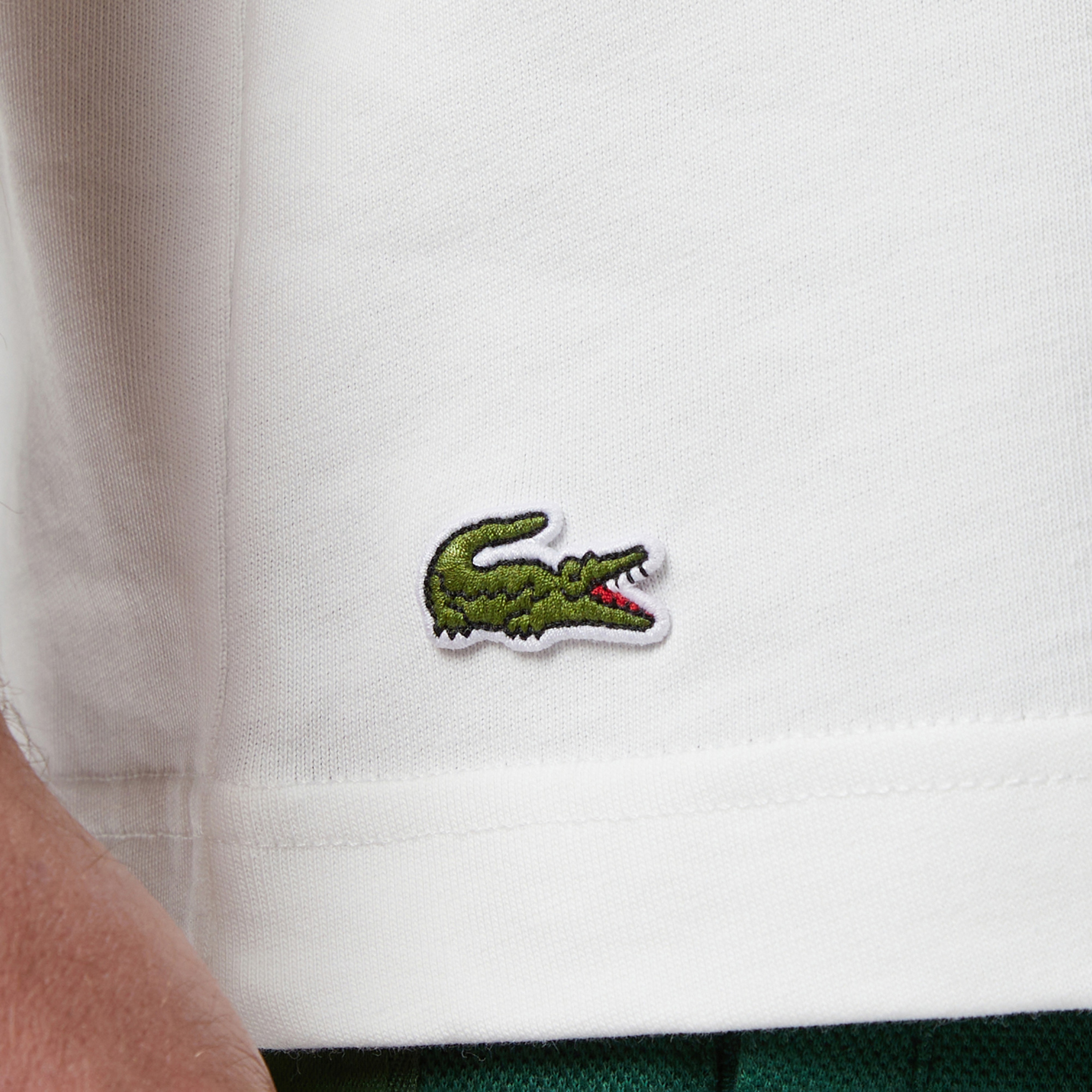 Erkek Loose Fit Bisiklet Yaka Baskılı Krem T-Shirt