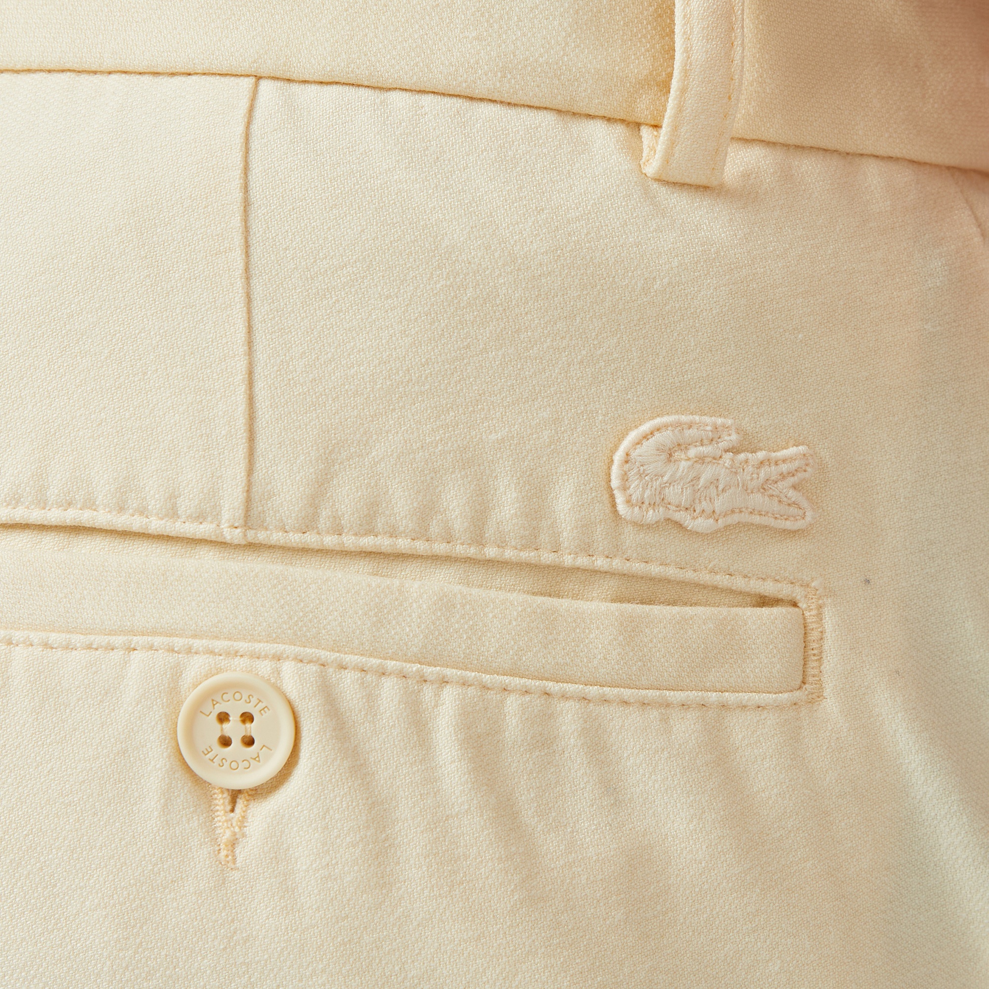 Erkek Slim Fit Bej Chino Pantolon