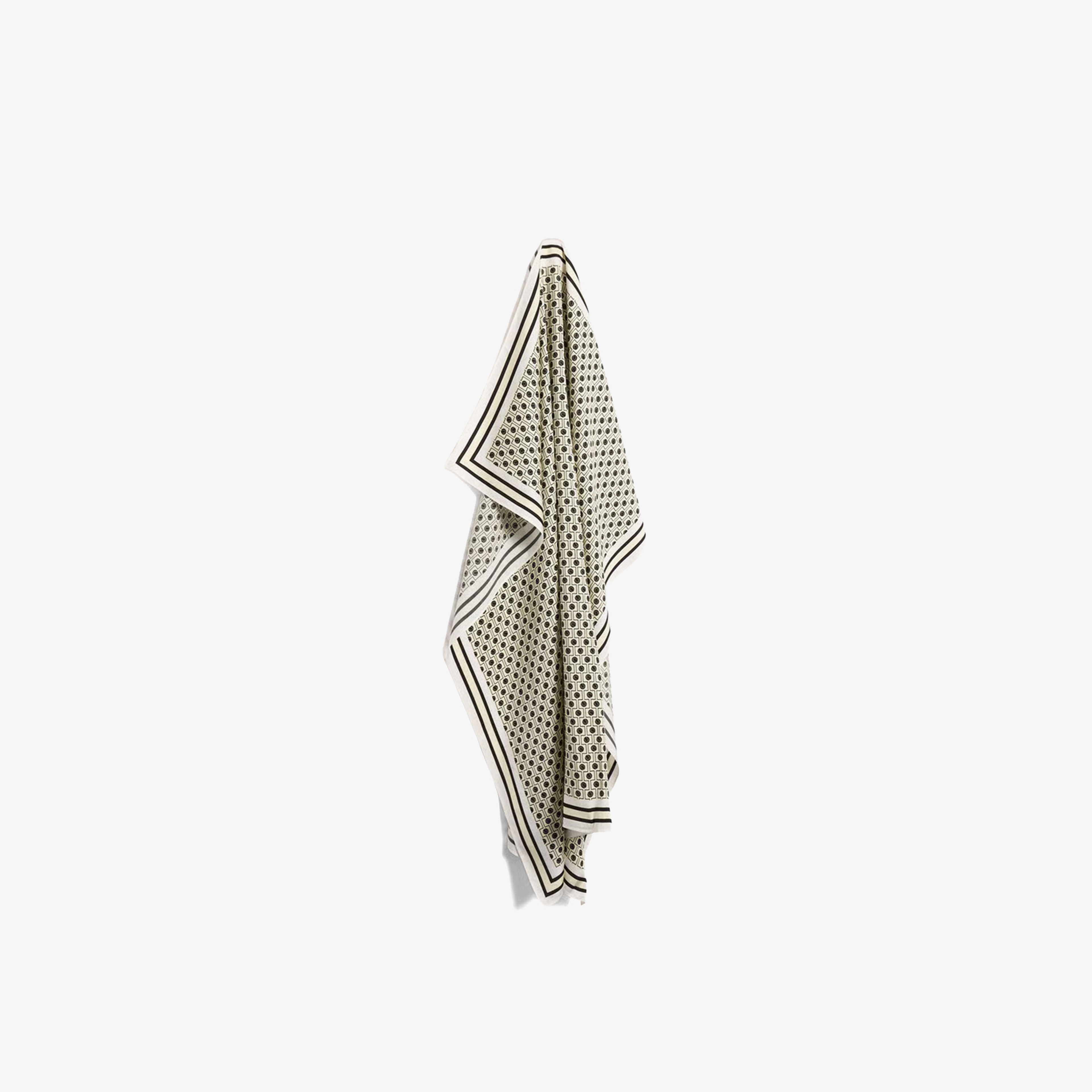 Kadın Desenli Kahverengi Fular