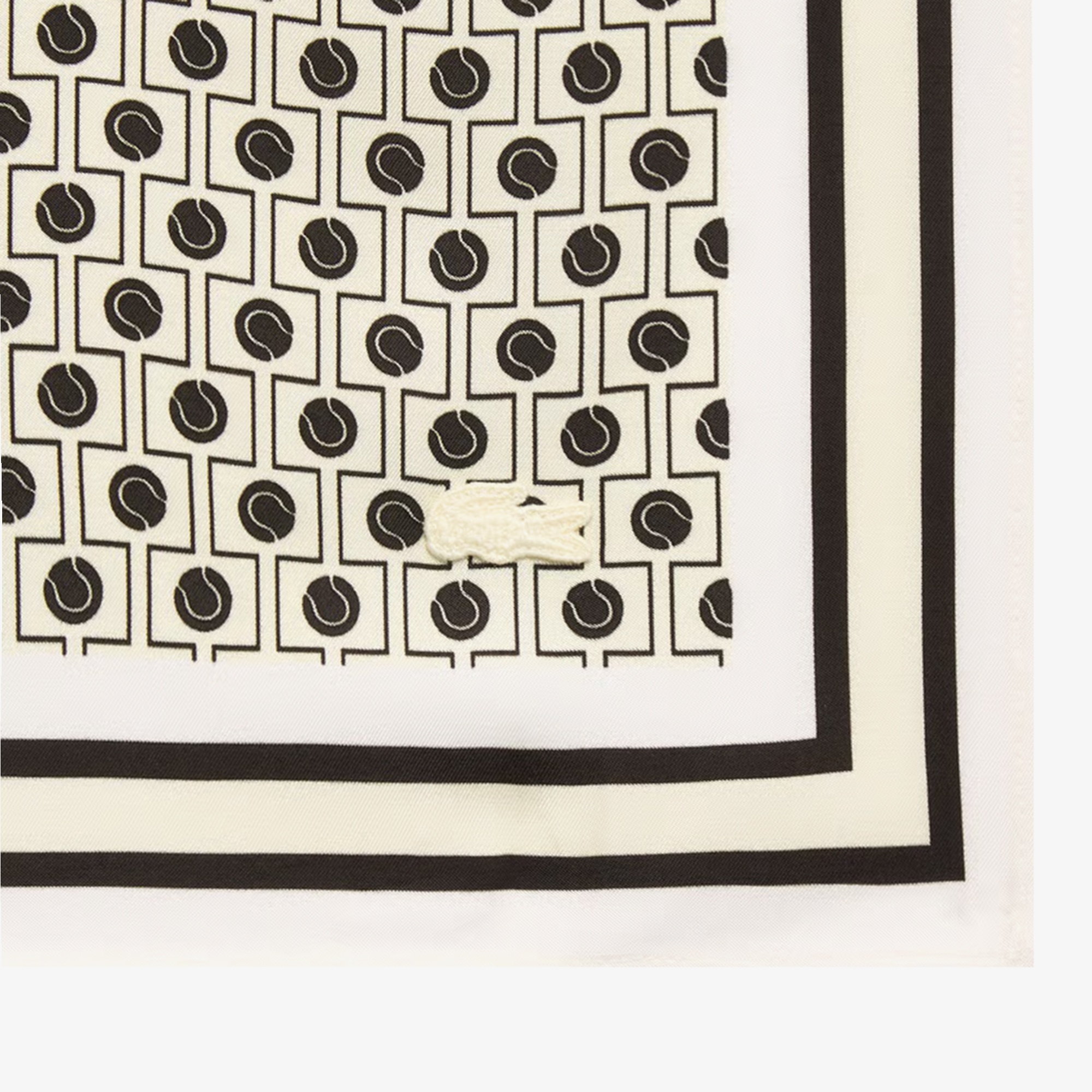 Kadın Desenli Kahverengi Fular