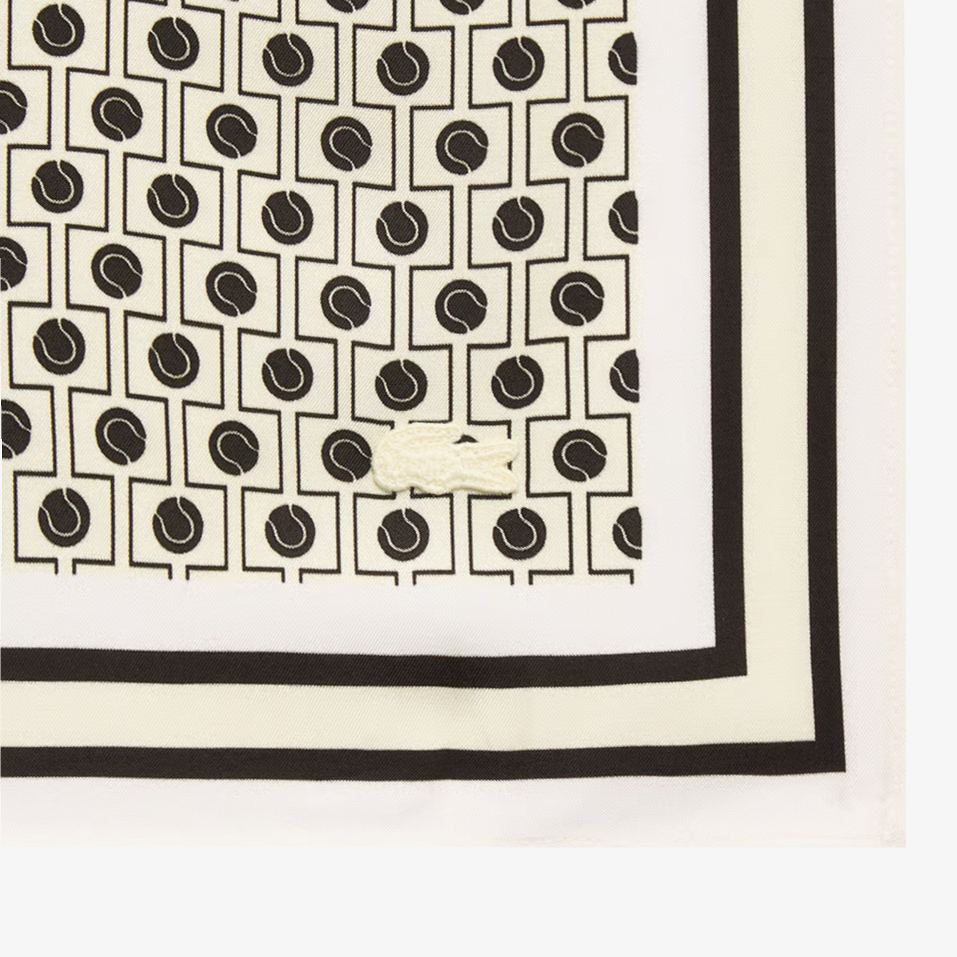 Kadın Desenli Kahverengi Fular