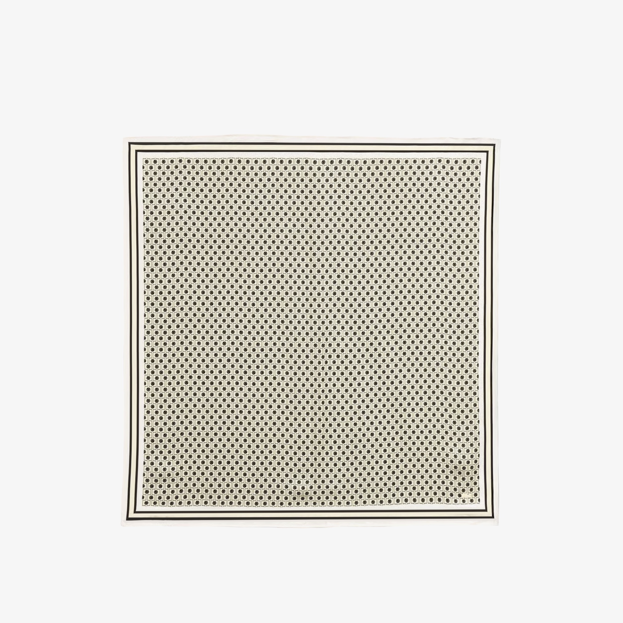 Kadın Desenli Kahverengi Fular