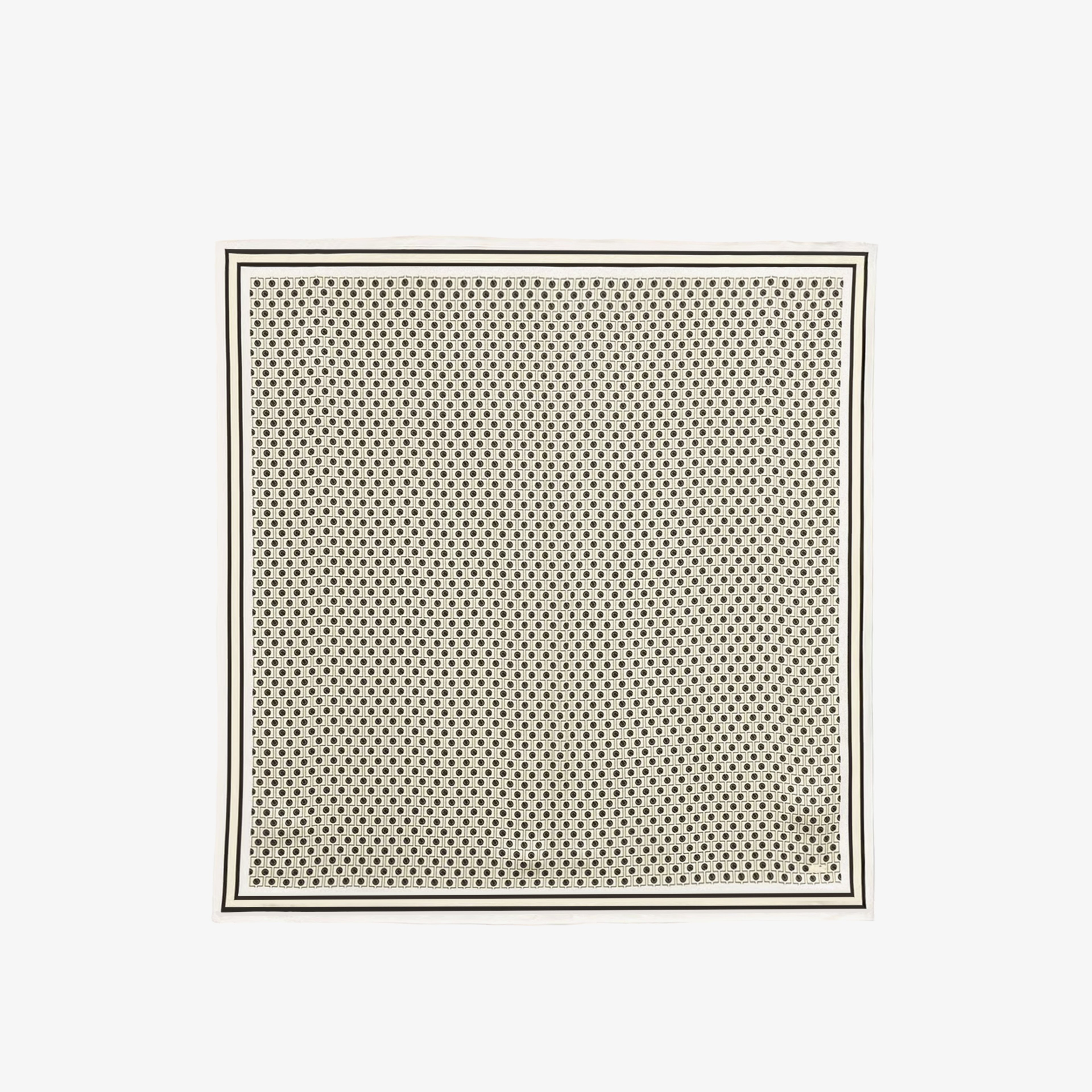 Kadın Desenli Kahverengi Fular