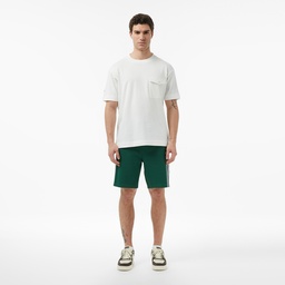 Erkek Relaxed Fit Bisiklet Yaka Krem T-Shirt Krem