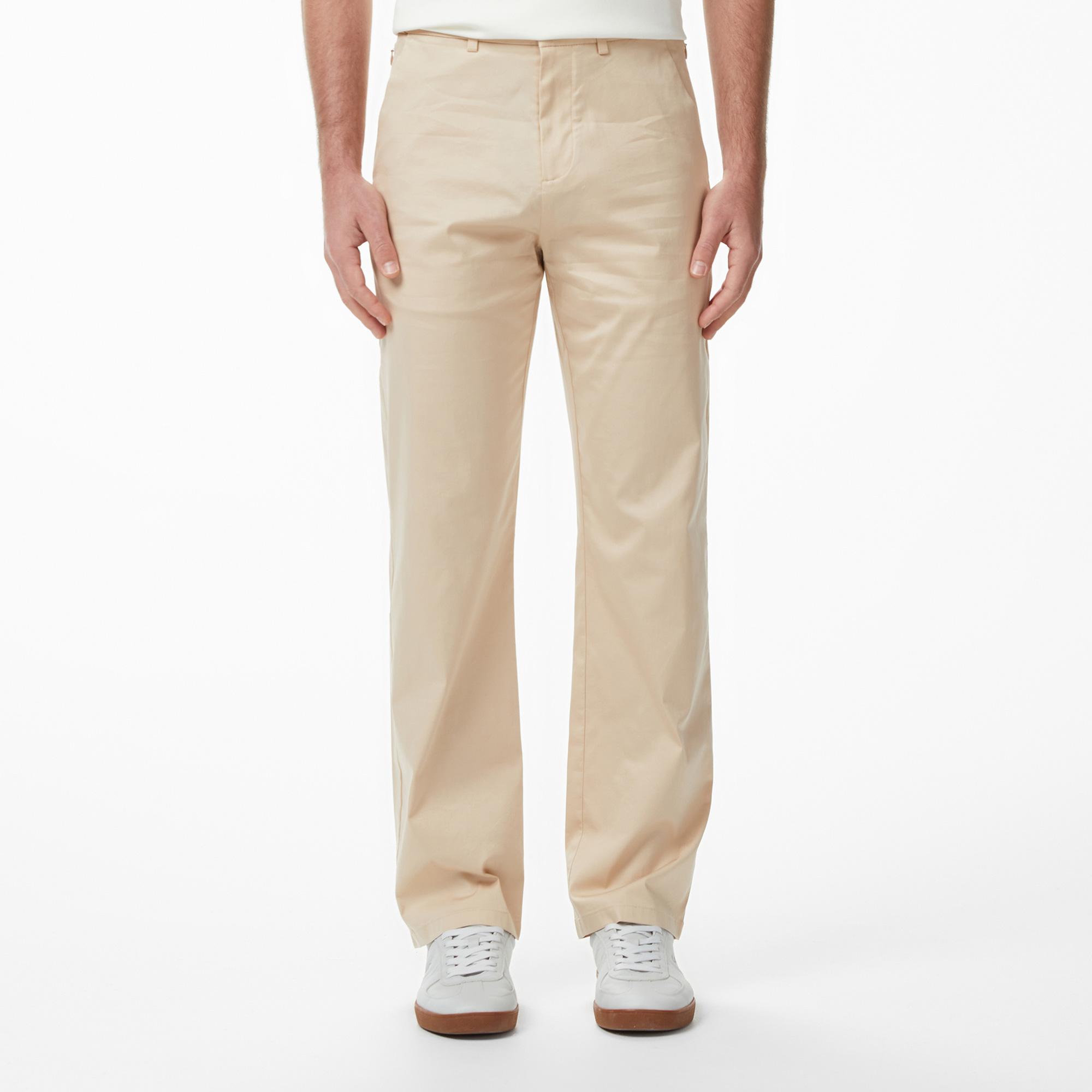 Lacoste Erkek Regular Fit Bej Chino Pantolon görsel 2