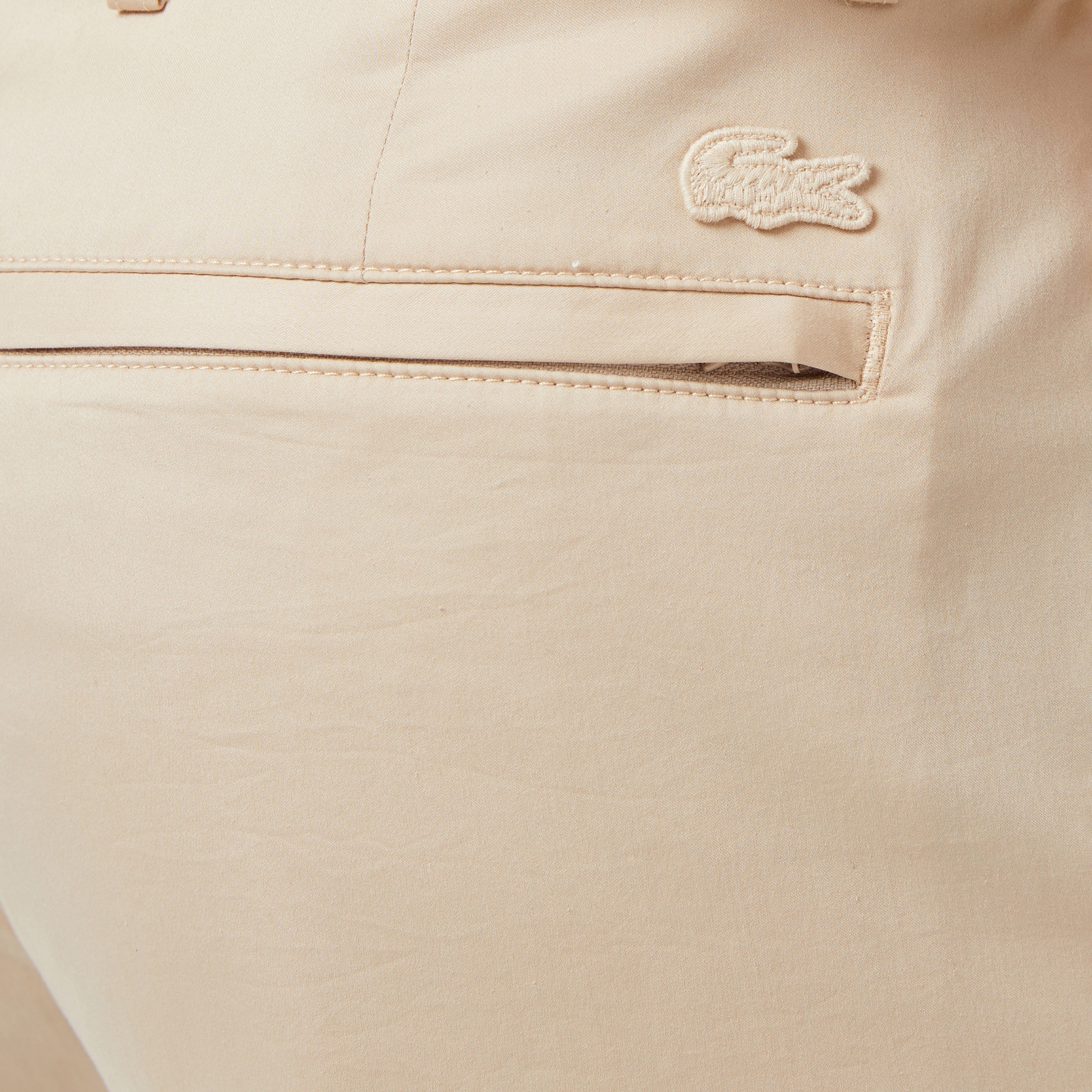 Erkek Regular Fit Bej Chino Pantolon