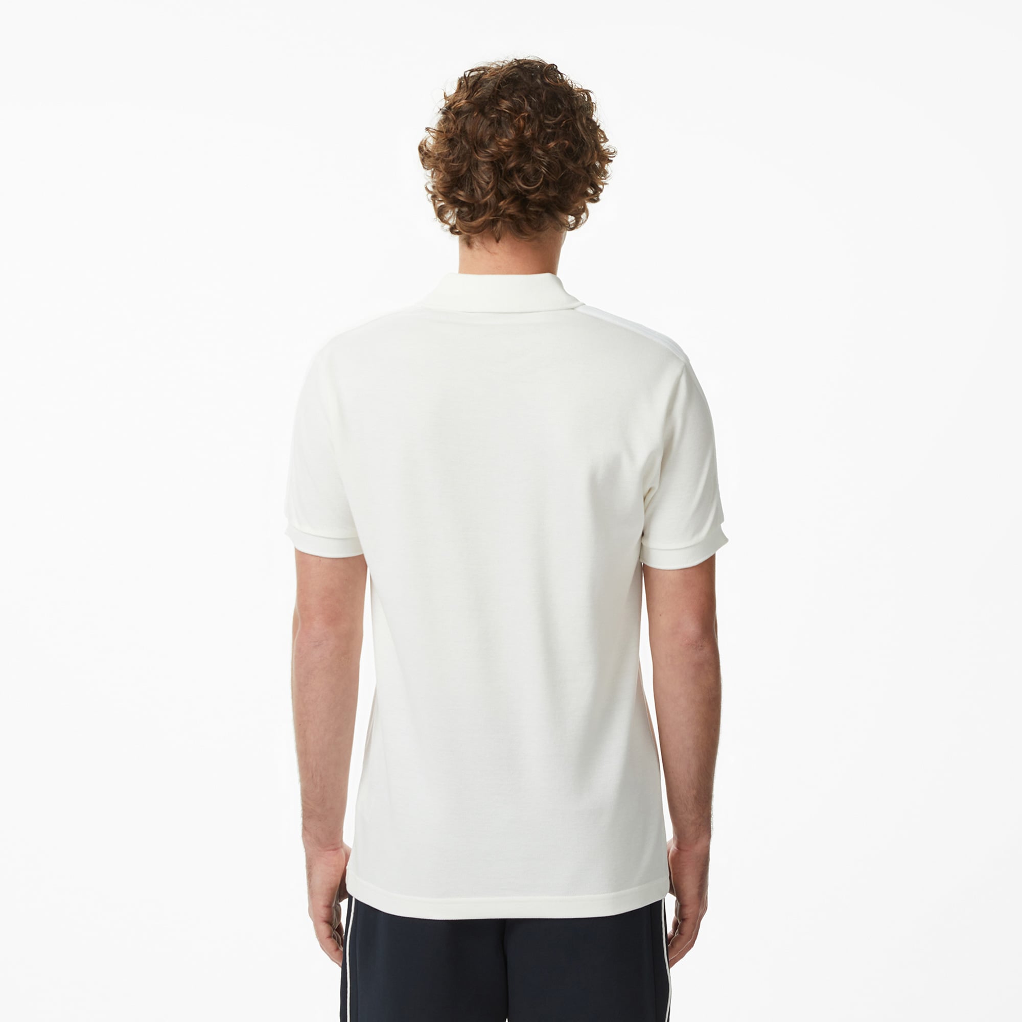 Lacoste Erkek Regular Fit Krem Polo görsel 3