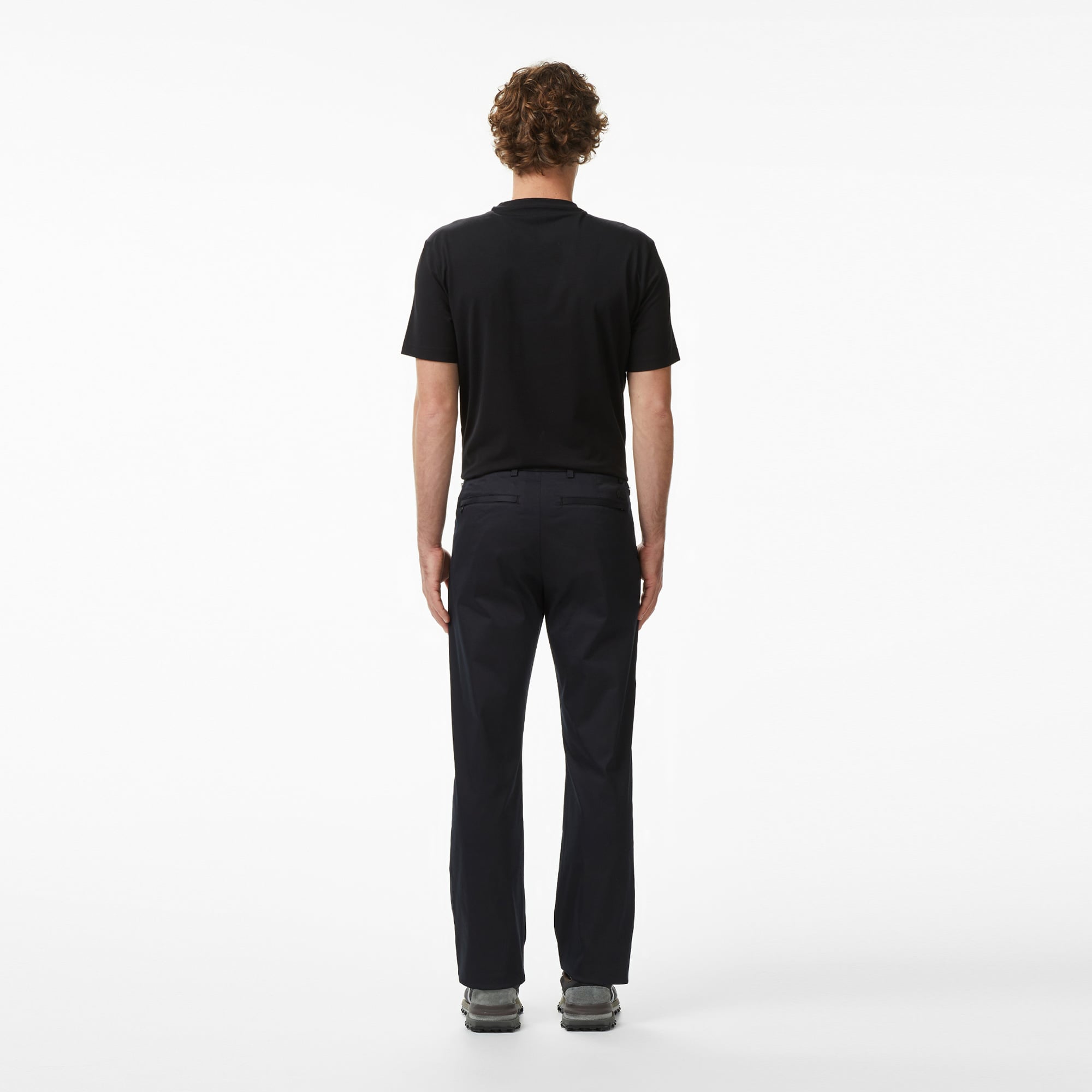 Lacoste Erkek Regular Fit Siyah Chino Pantolon görsel 4