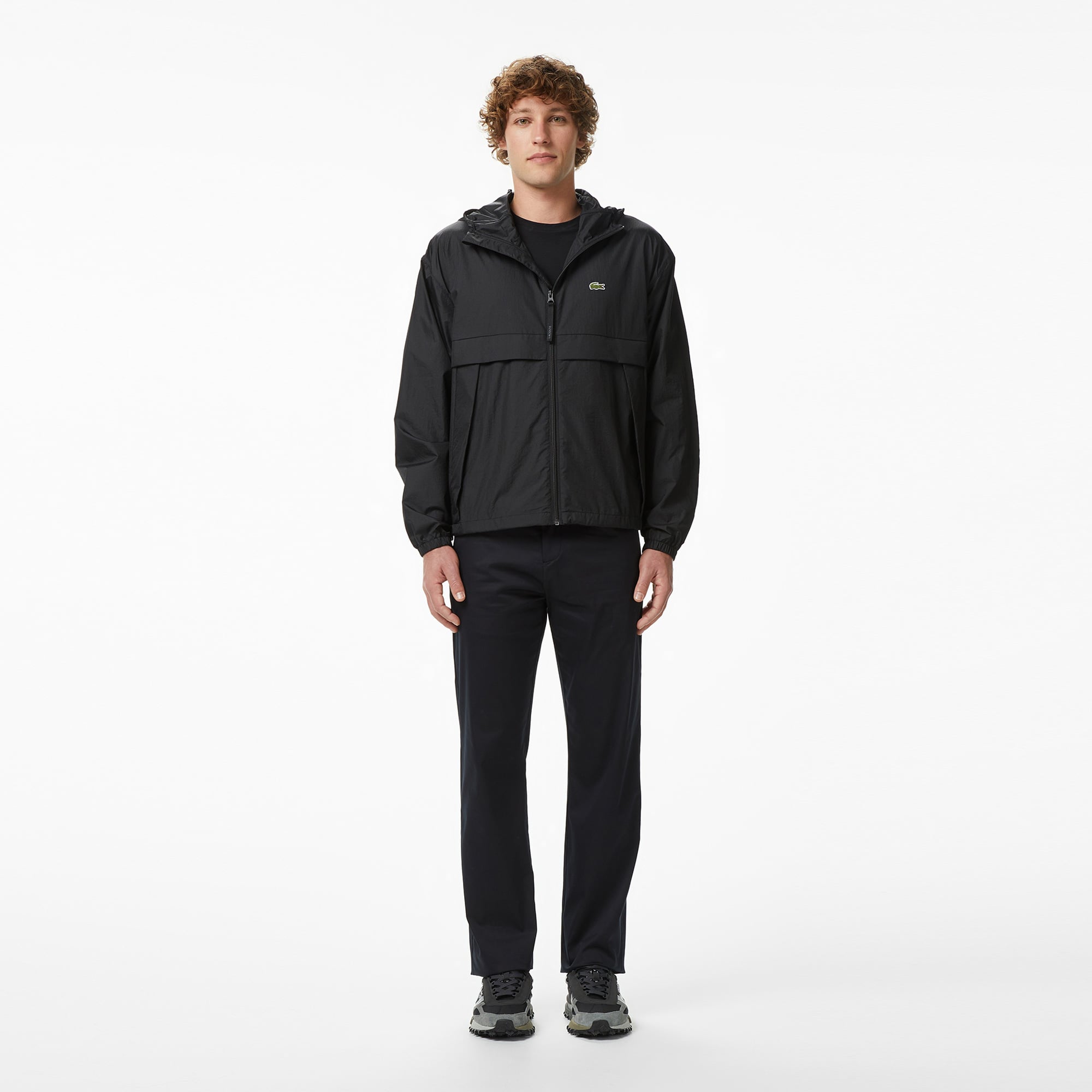 Lacoste Erkek Regular Fit Siyah Chino Pantolon