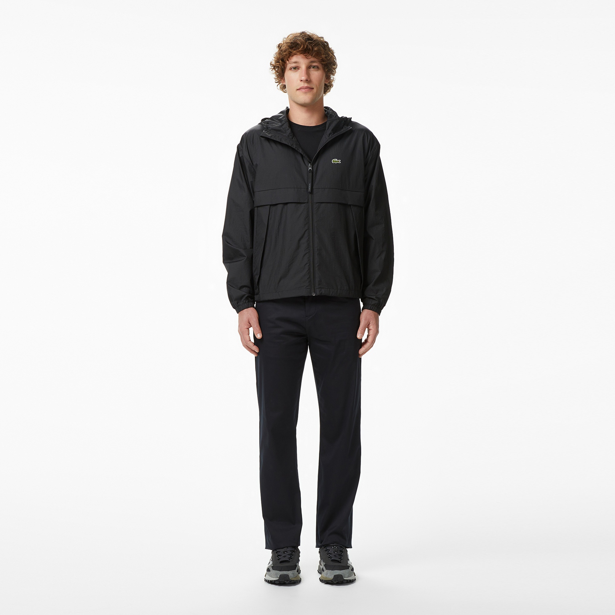 Erkek Regular Fit Siyah Chino Pantolon