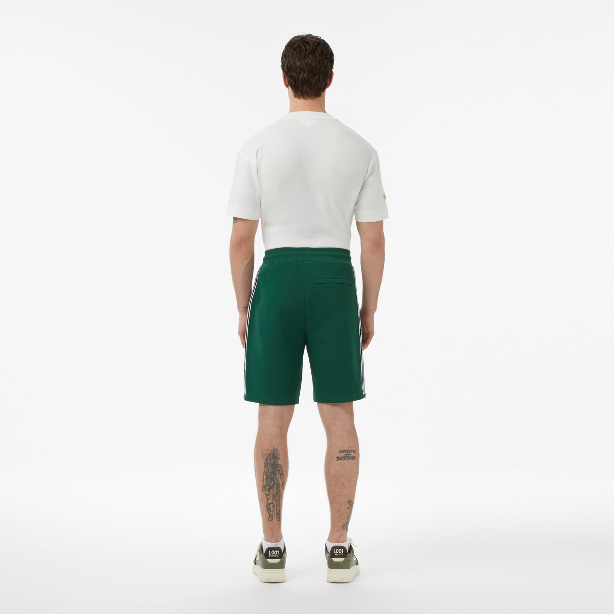 Lacoste Erkek Regular Fit Koyu Yeşil Şort görsel 6