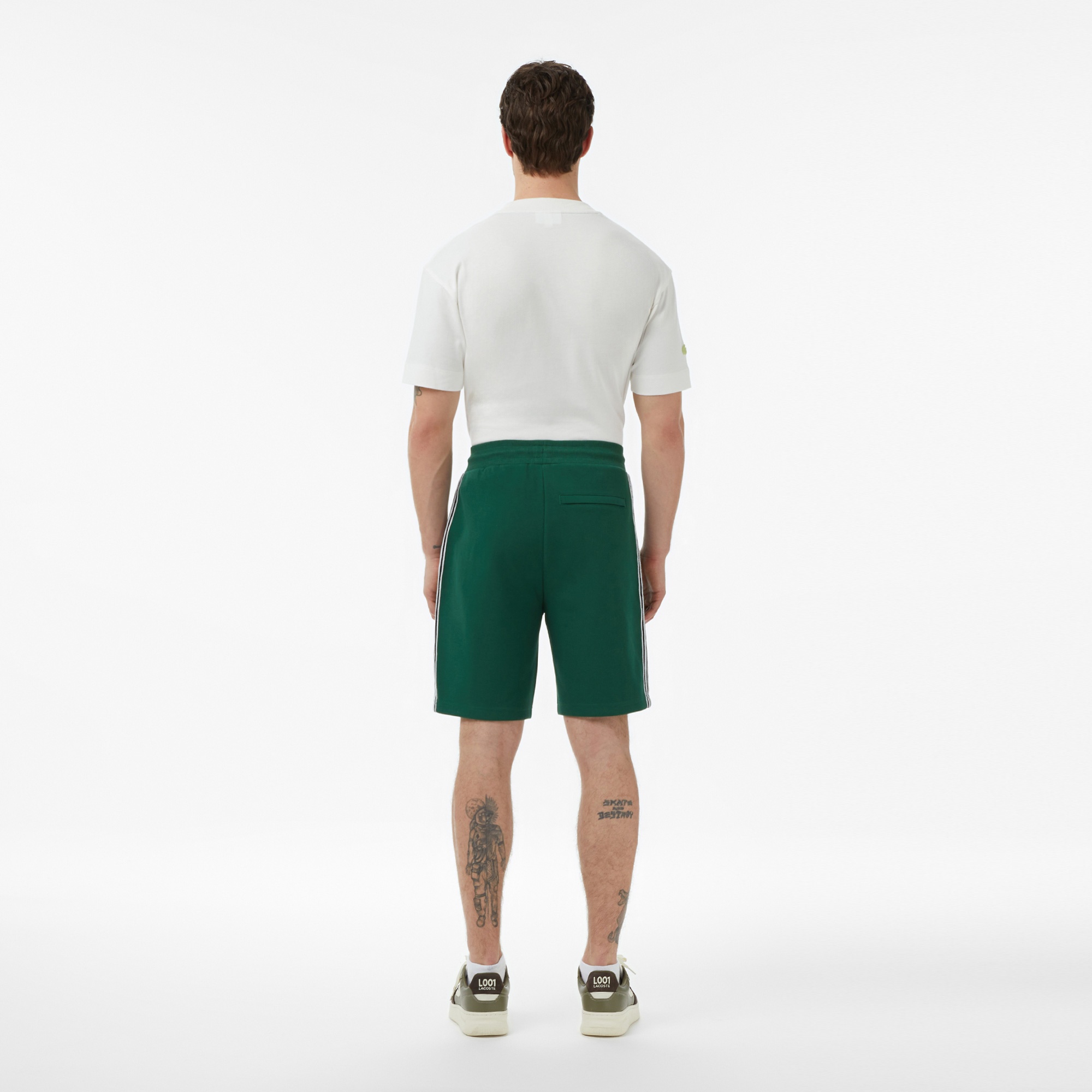 Erkek Regular Fit Koyu Yeşil Şort