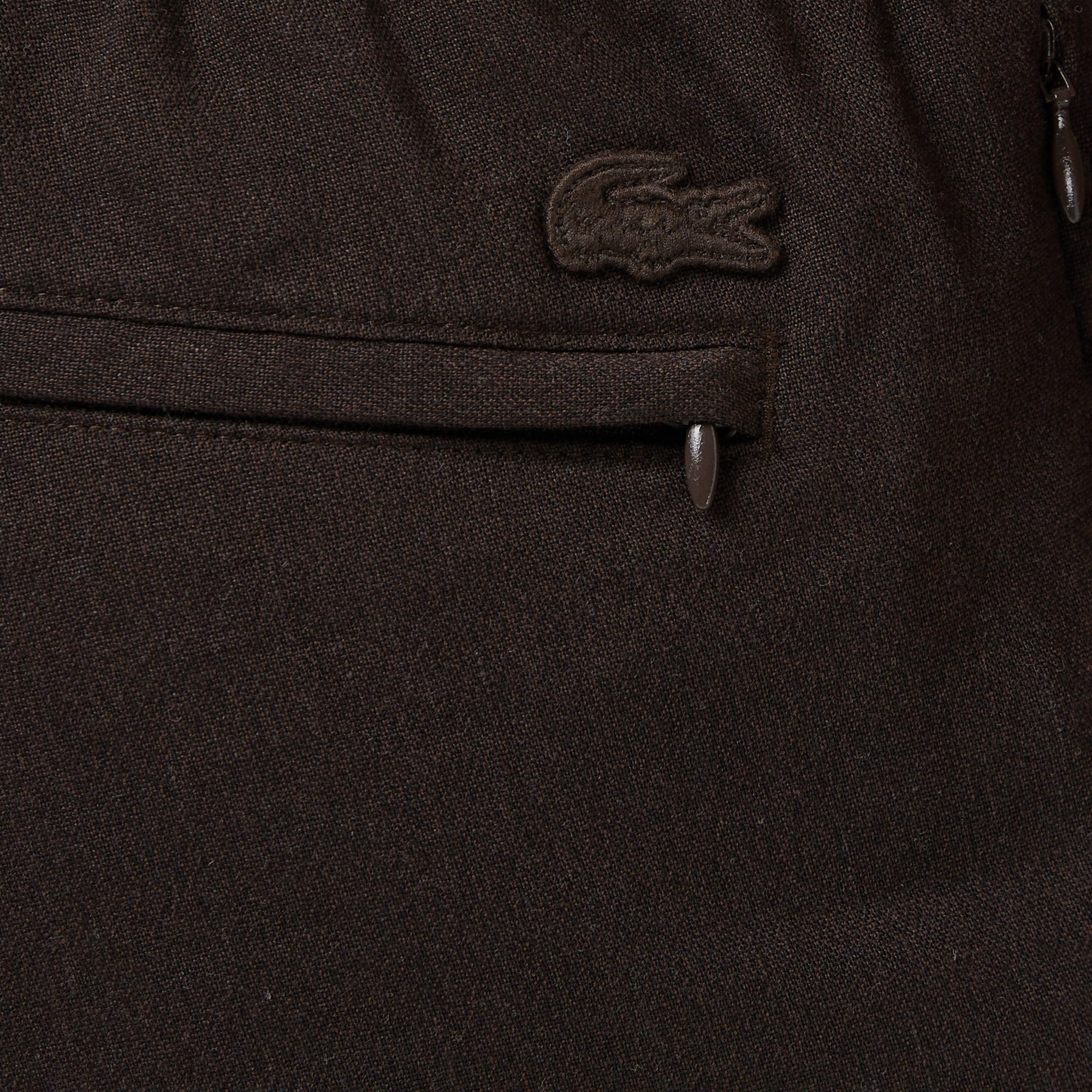 Erkek Tapered Fit Kahverengi Pantolon