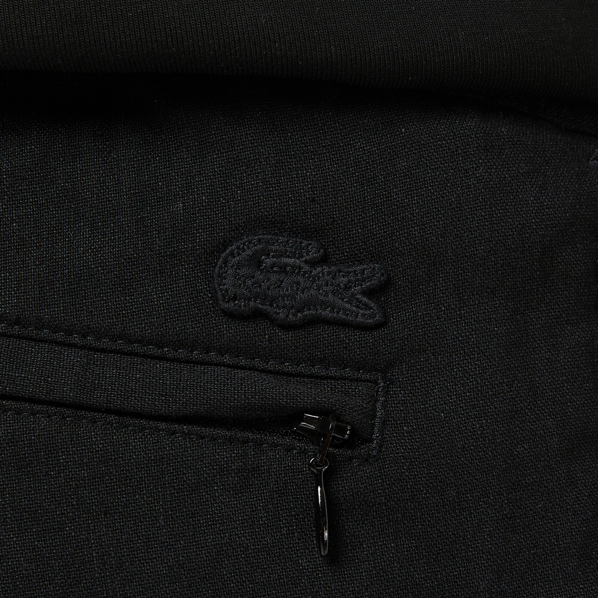 Lacoste Erkek Tapered Fit Siyah Chino Pantolon görsel 6