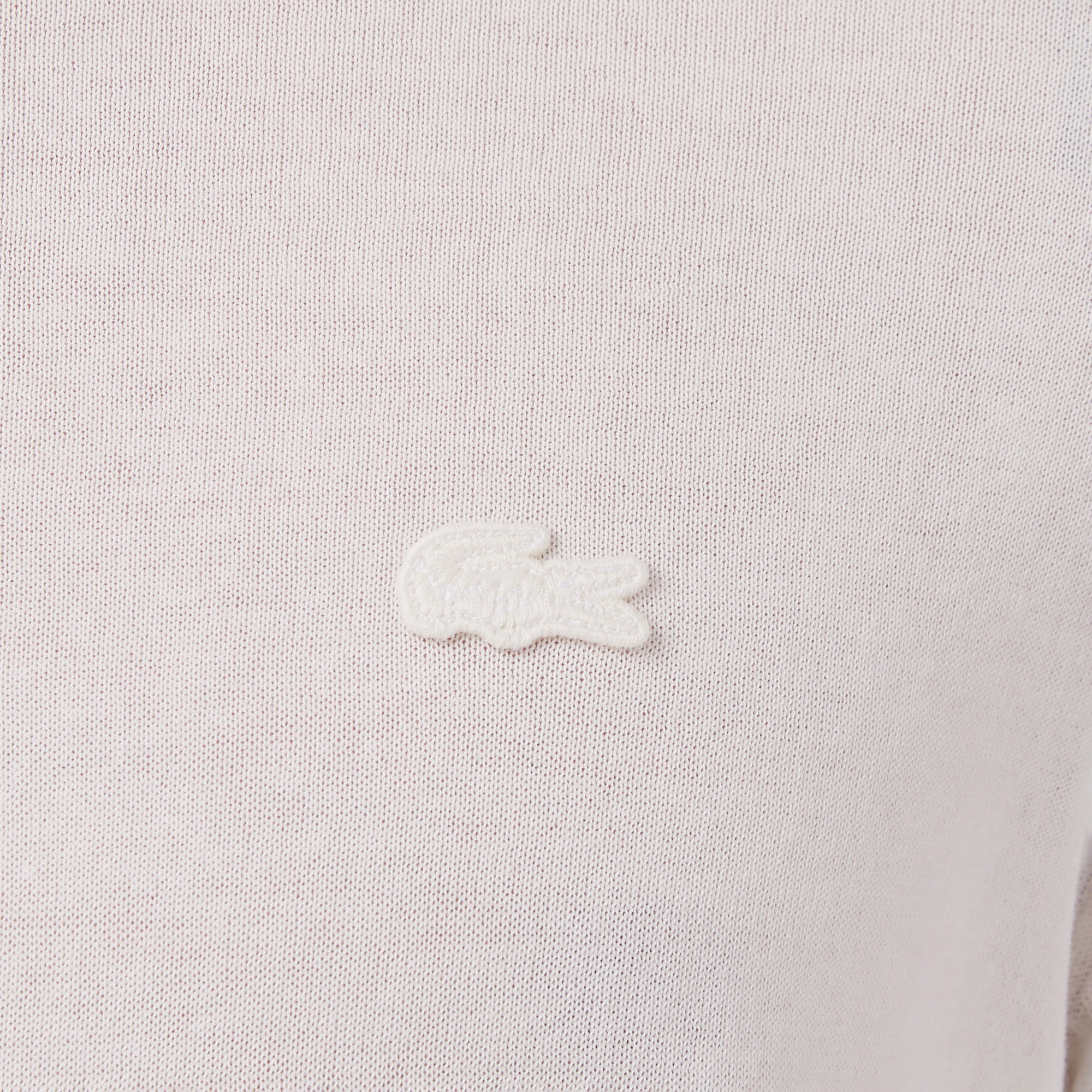 Erkek Classic Fit Kısa Kollu Polo Yaka Krem Triko