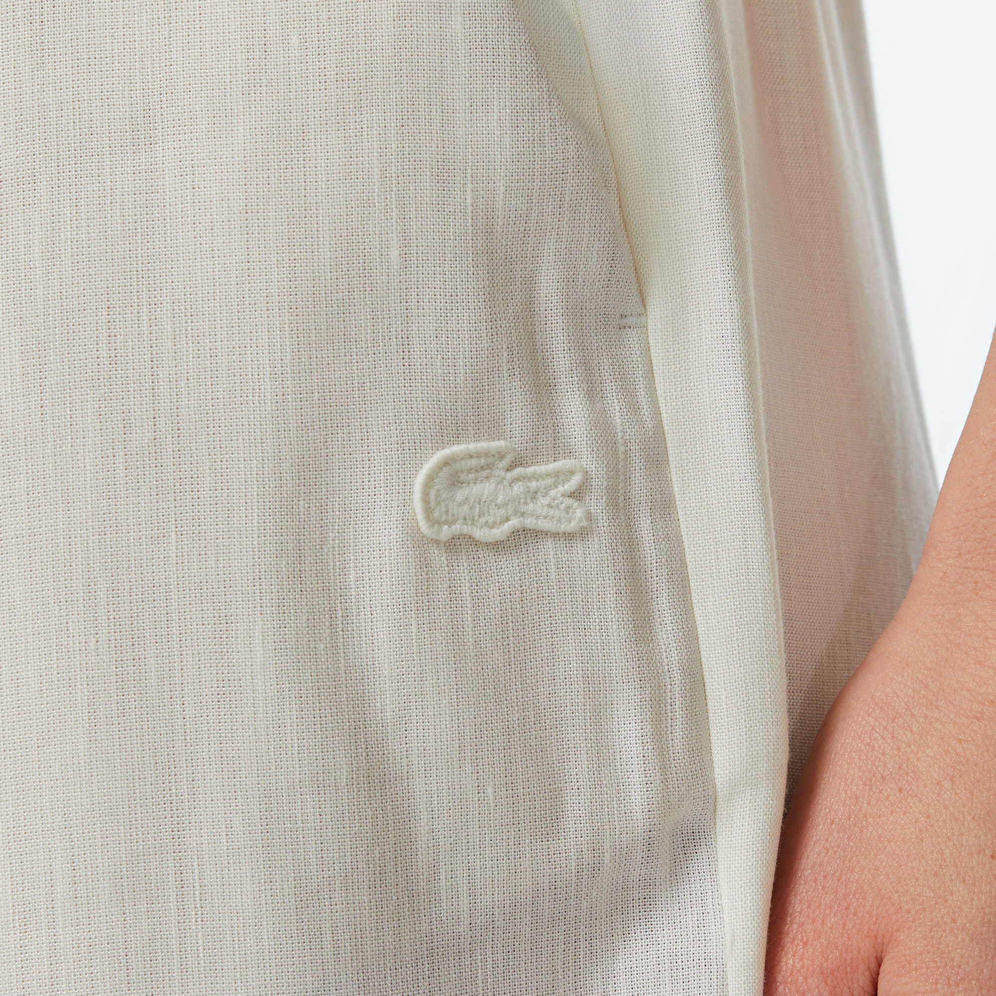 Kadın Relaxed Fit Krem Pantolon