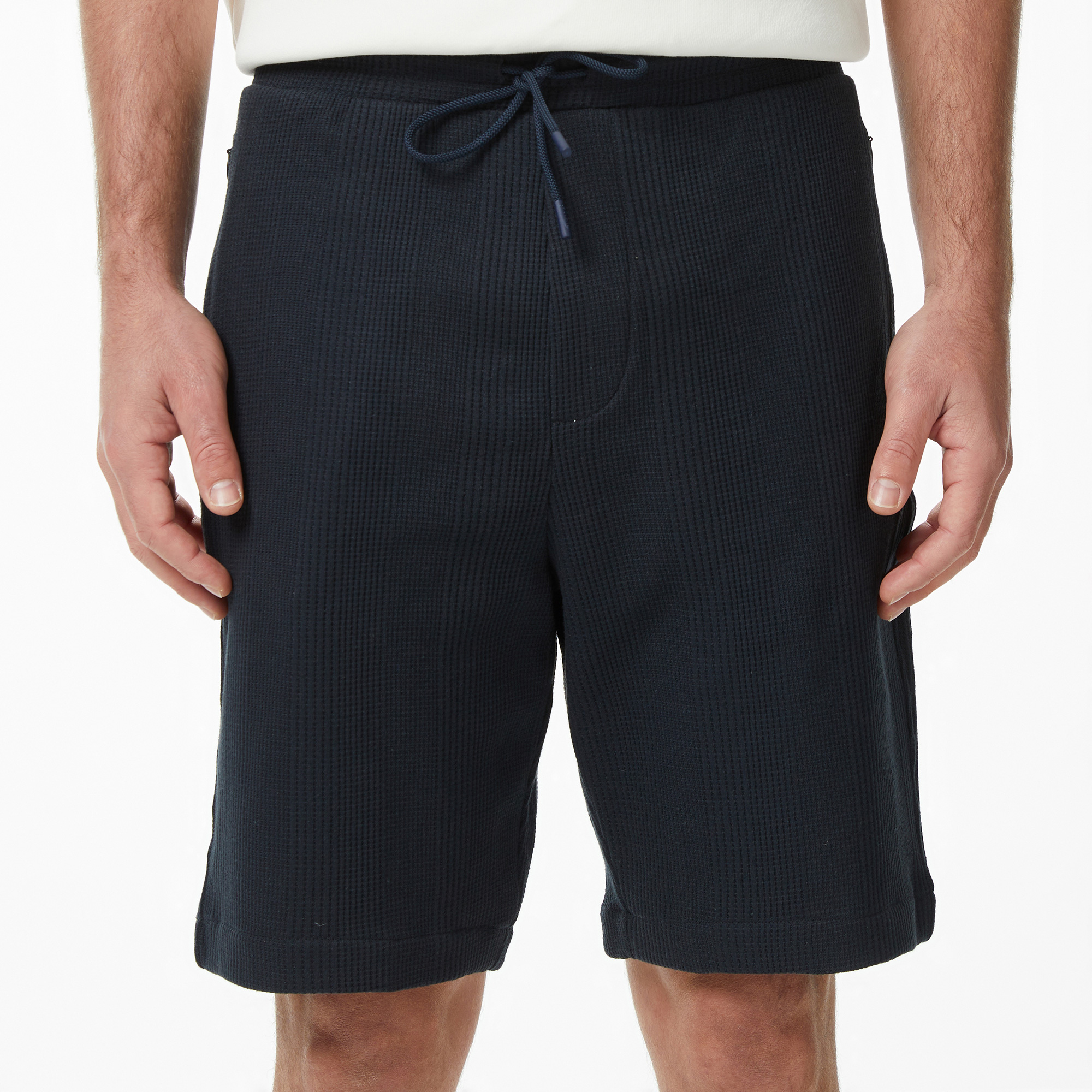 Lacoste Erkek Relaxed Fit Koyu Gri Bermuda Şort görsel 4