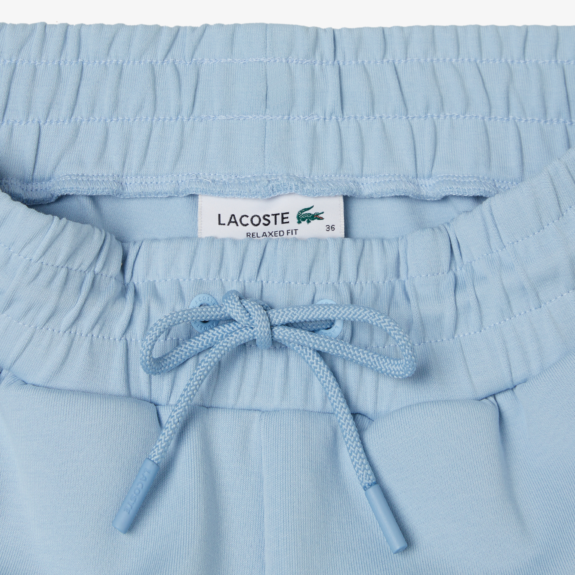 Lacoste Kadın Relaxed Fit Mavi Şort görsel 5