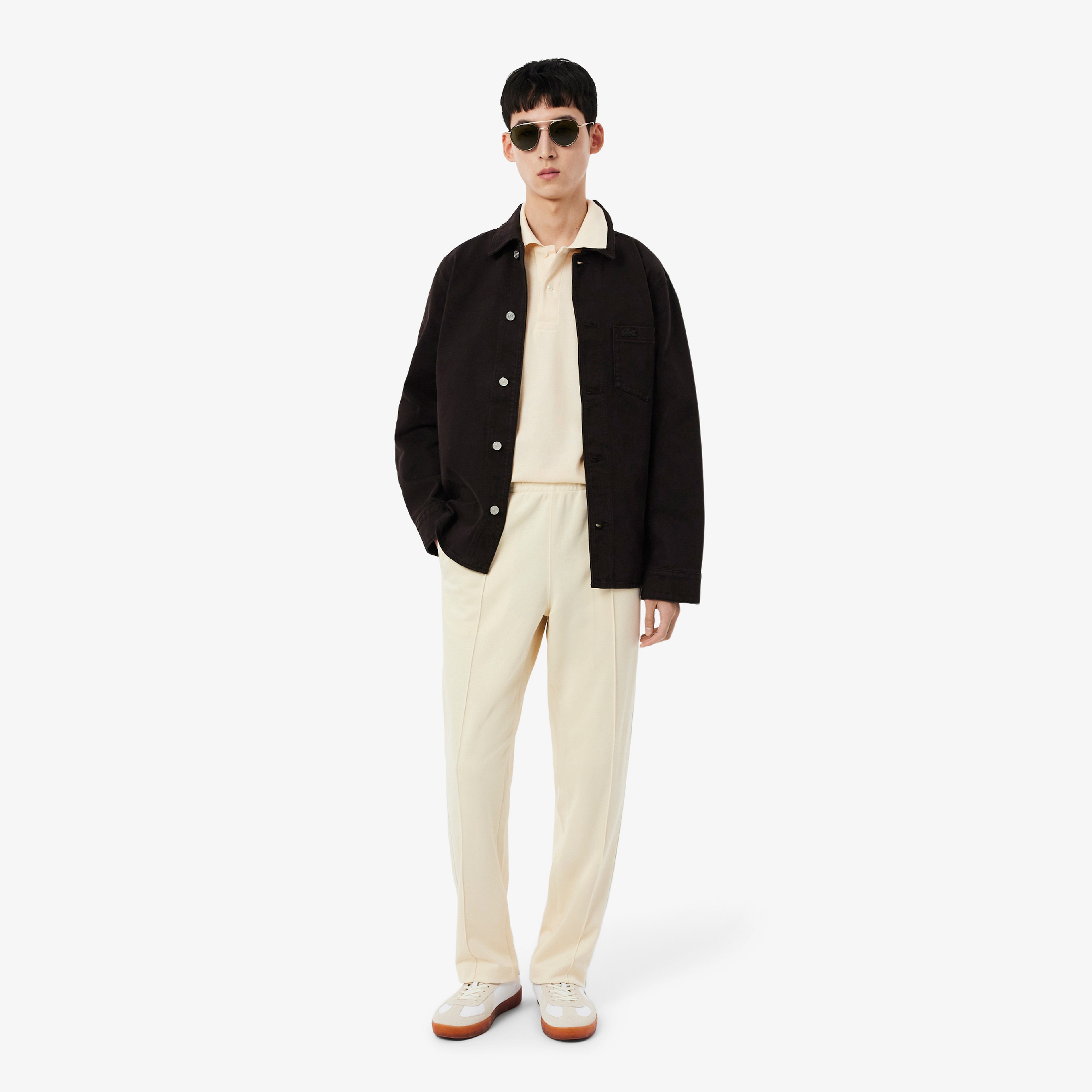 L.12.12 Erkek Classic Fit Polo Yaka Bej Polo L.12.12 Erkek Classic Fit Polo Yaka Bej Polo