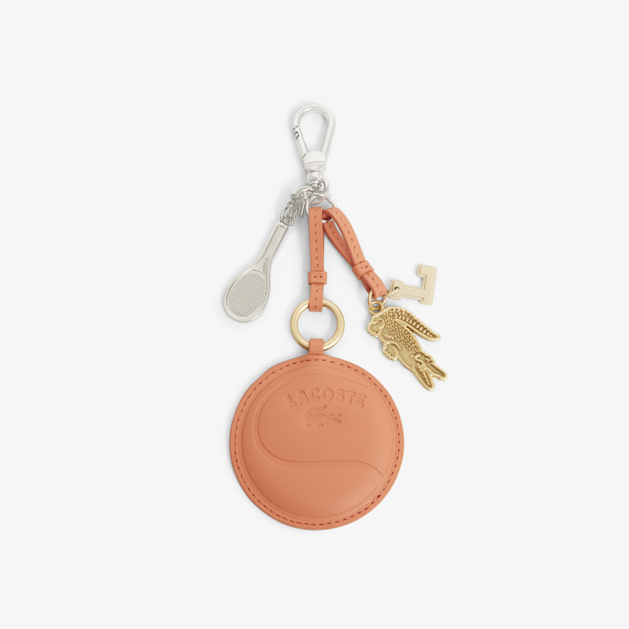 Lacoste Tennis Racket Mirror L Charms Kadın Turuncu Anahtarlık