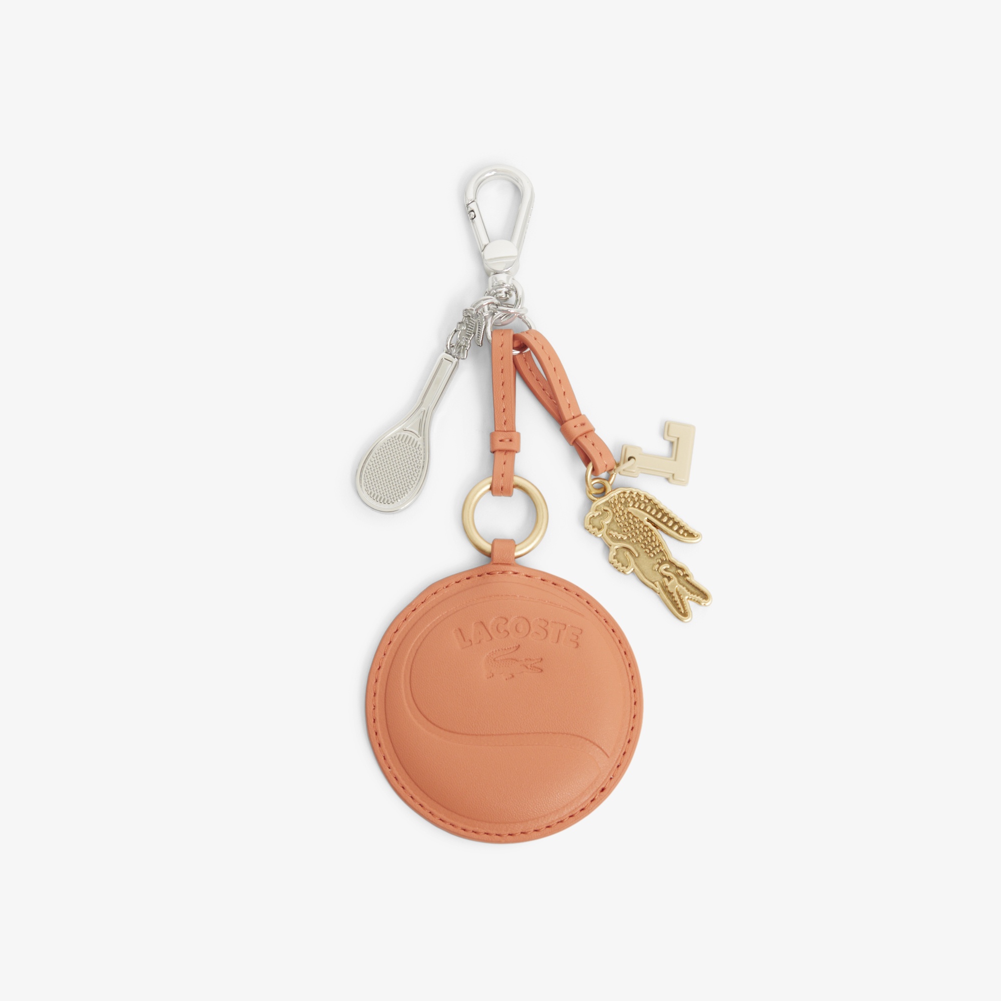 Tennis Racket Mirror L Charms Kadın Turuncu Anahtarlık